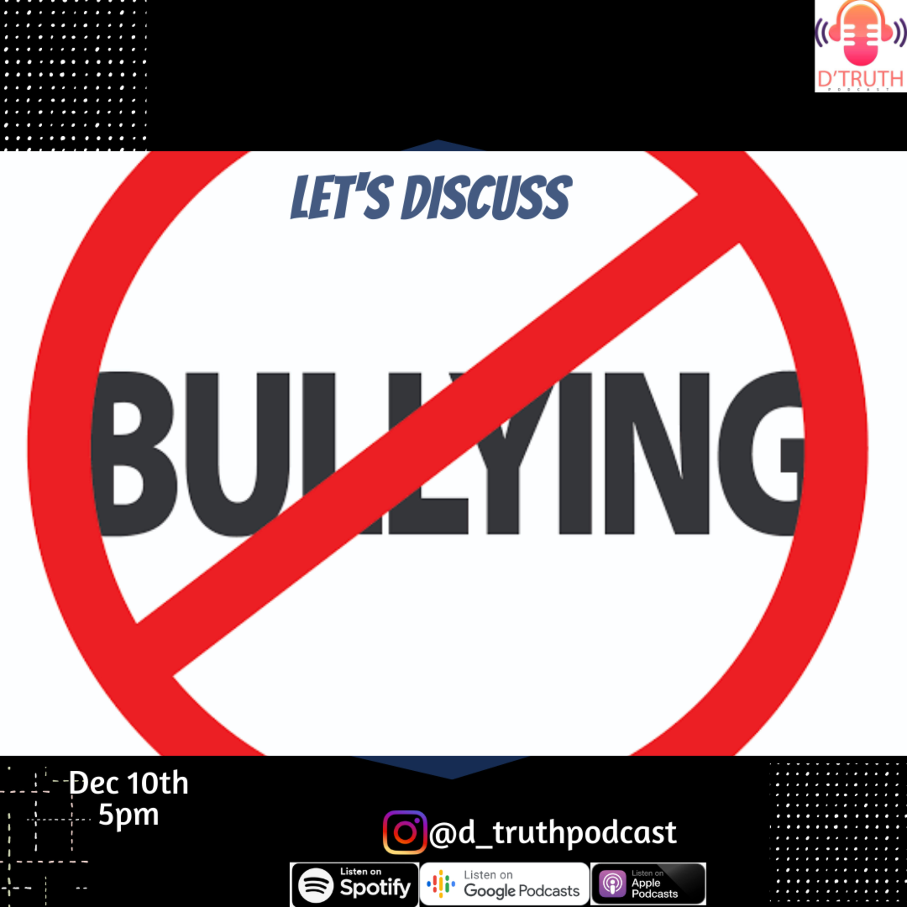 BULLYING AND IT'S EFFECT episode artwork
