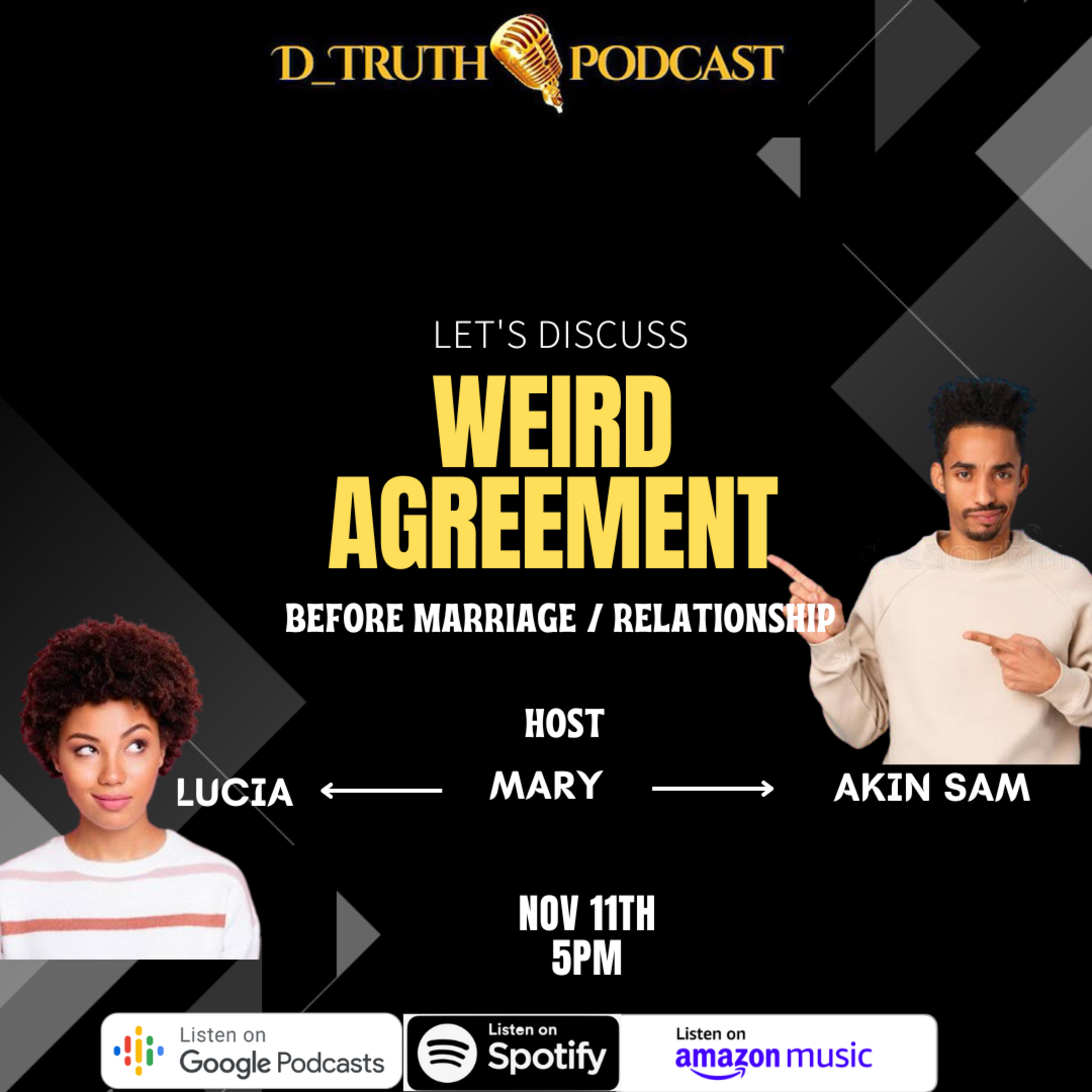 WEIRD AGREEMENT  episode artwork