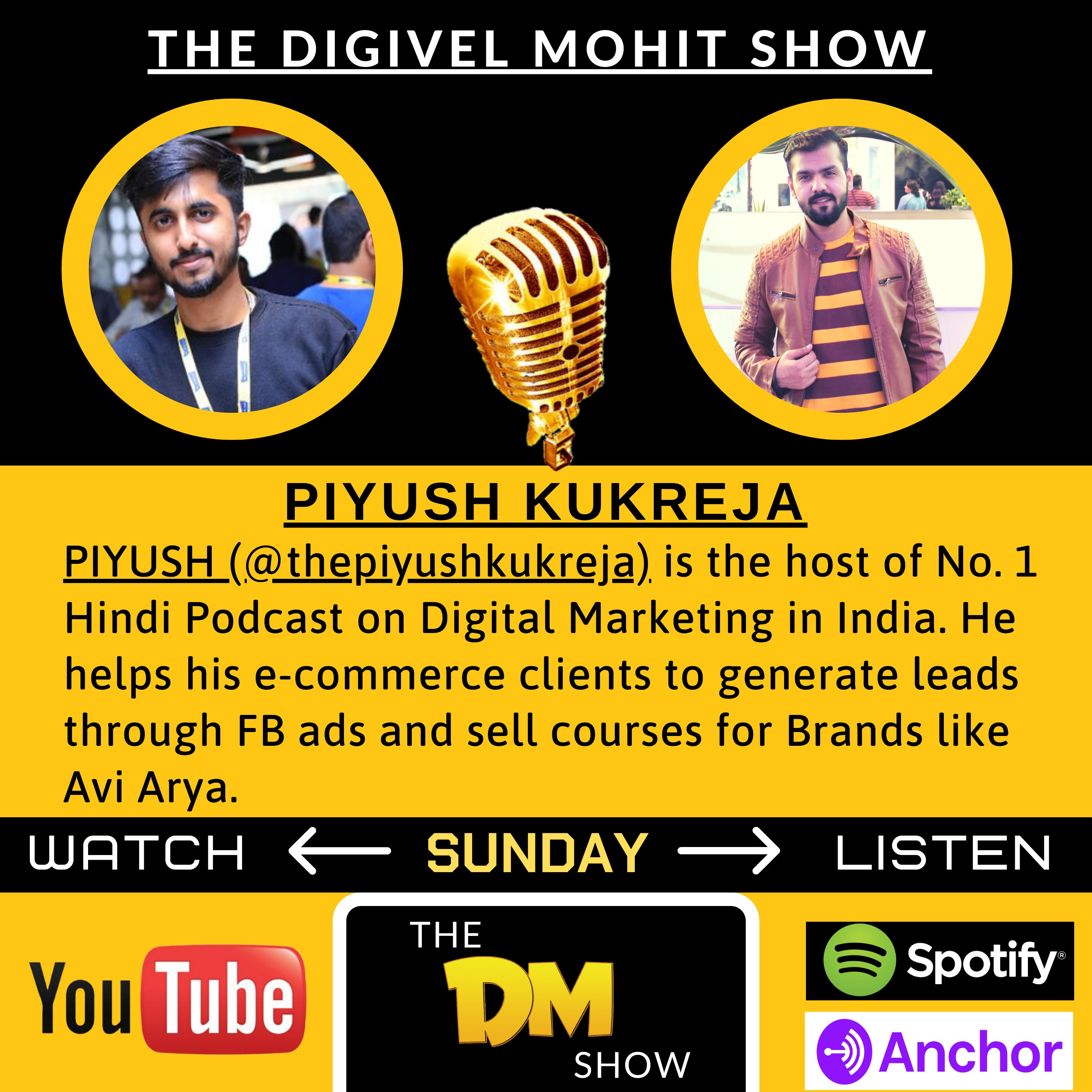 THE DIGIVEL MOHIT SHOW | Digital Marketing & Entrepreneurship PODCAST | THE DM SHOW | Hindi, English