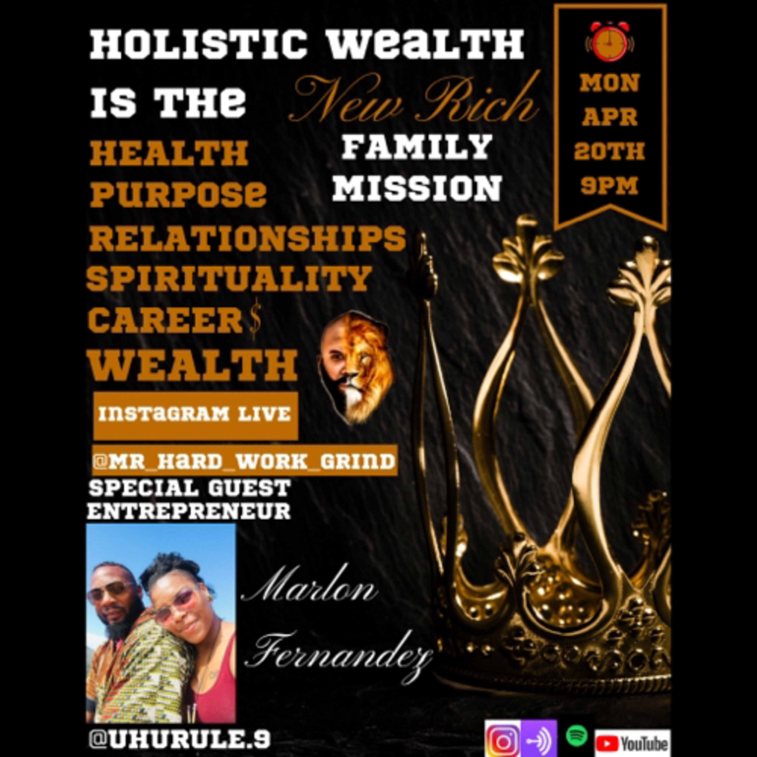 HOLISTIC WEALTH IS THE NEW RICH PODCAST FT. MARLON FERNANDEZ EP.2