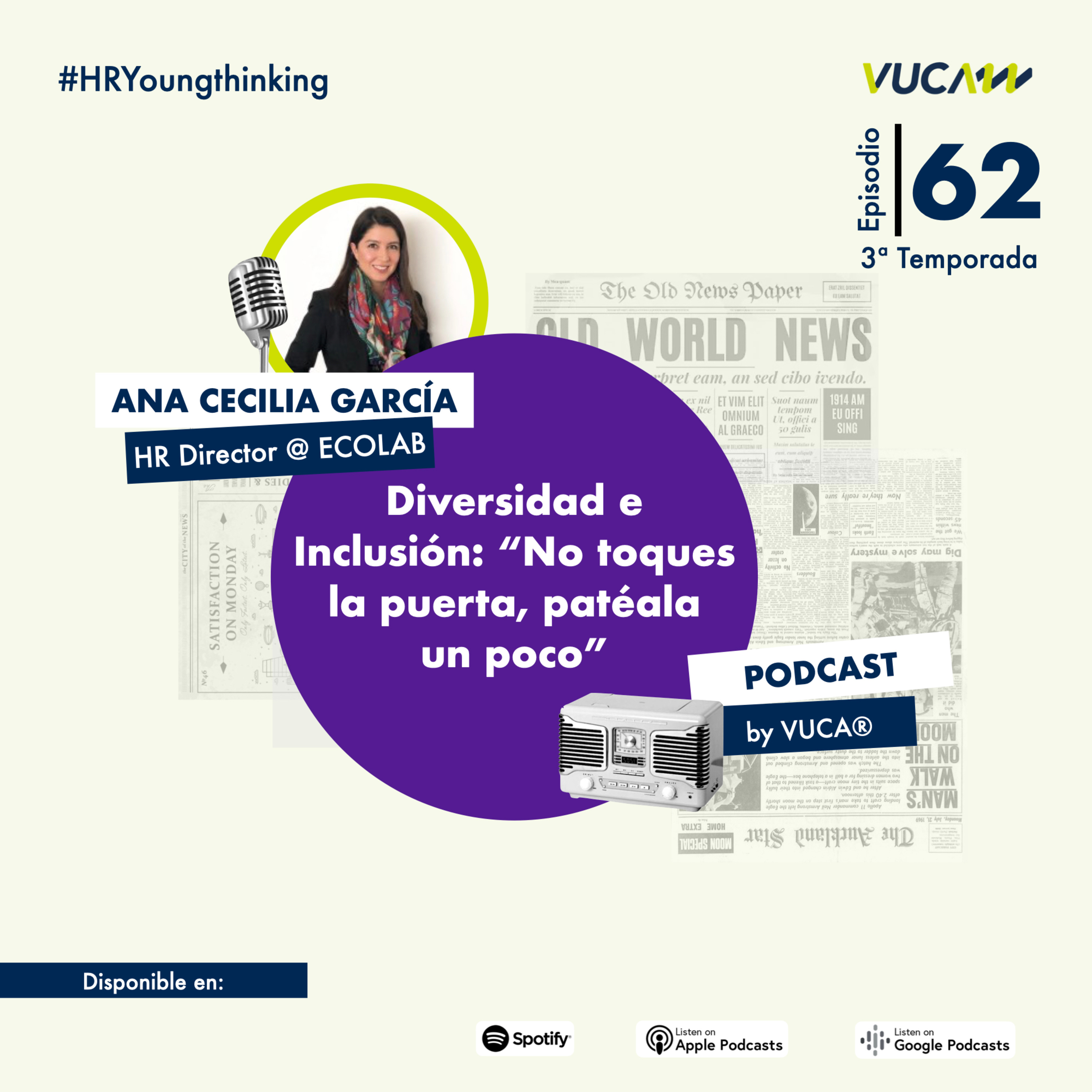 Diversidad e Inclusión: “No toques la puerta, patéala un poco” episode artwork