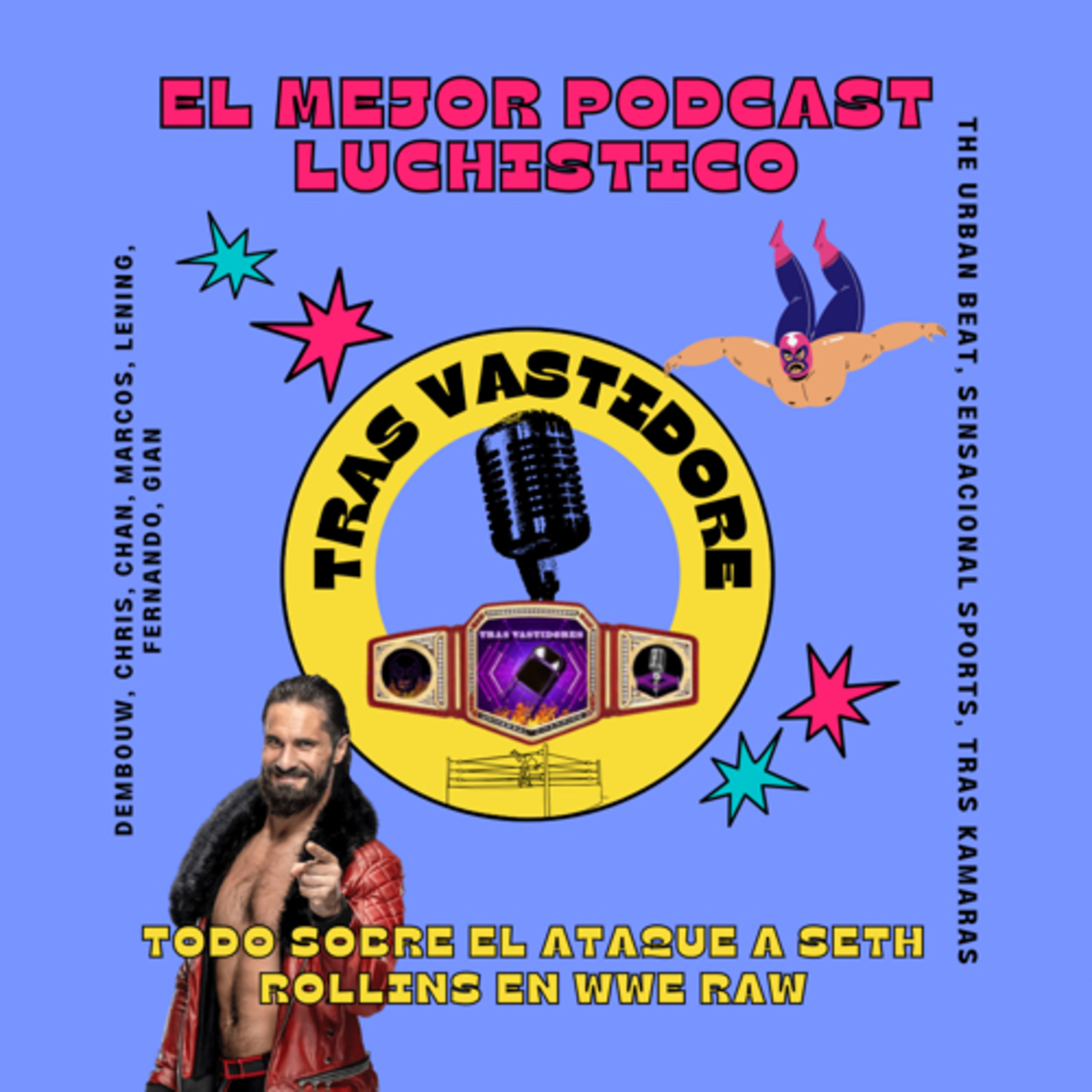 Todo sobre el ataque a Seth Rollins en Wwe Raw episode artwork