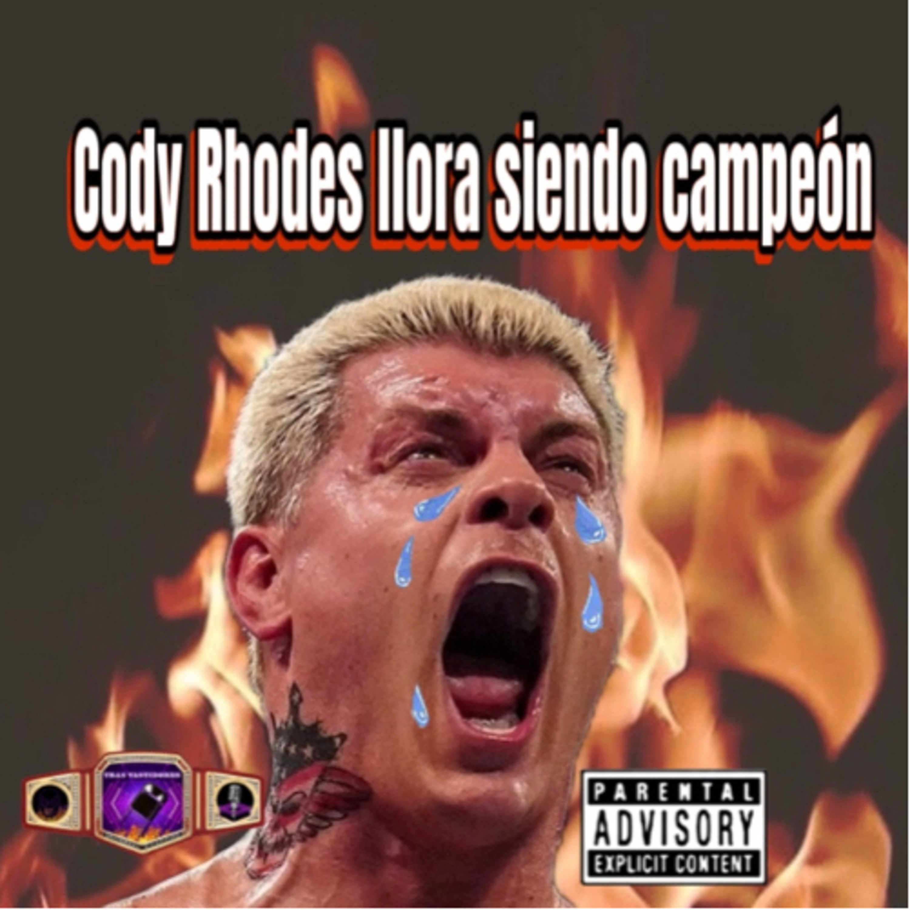 Cody Rhodes llora siendo campeón episode artwork