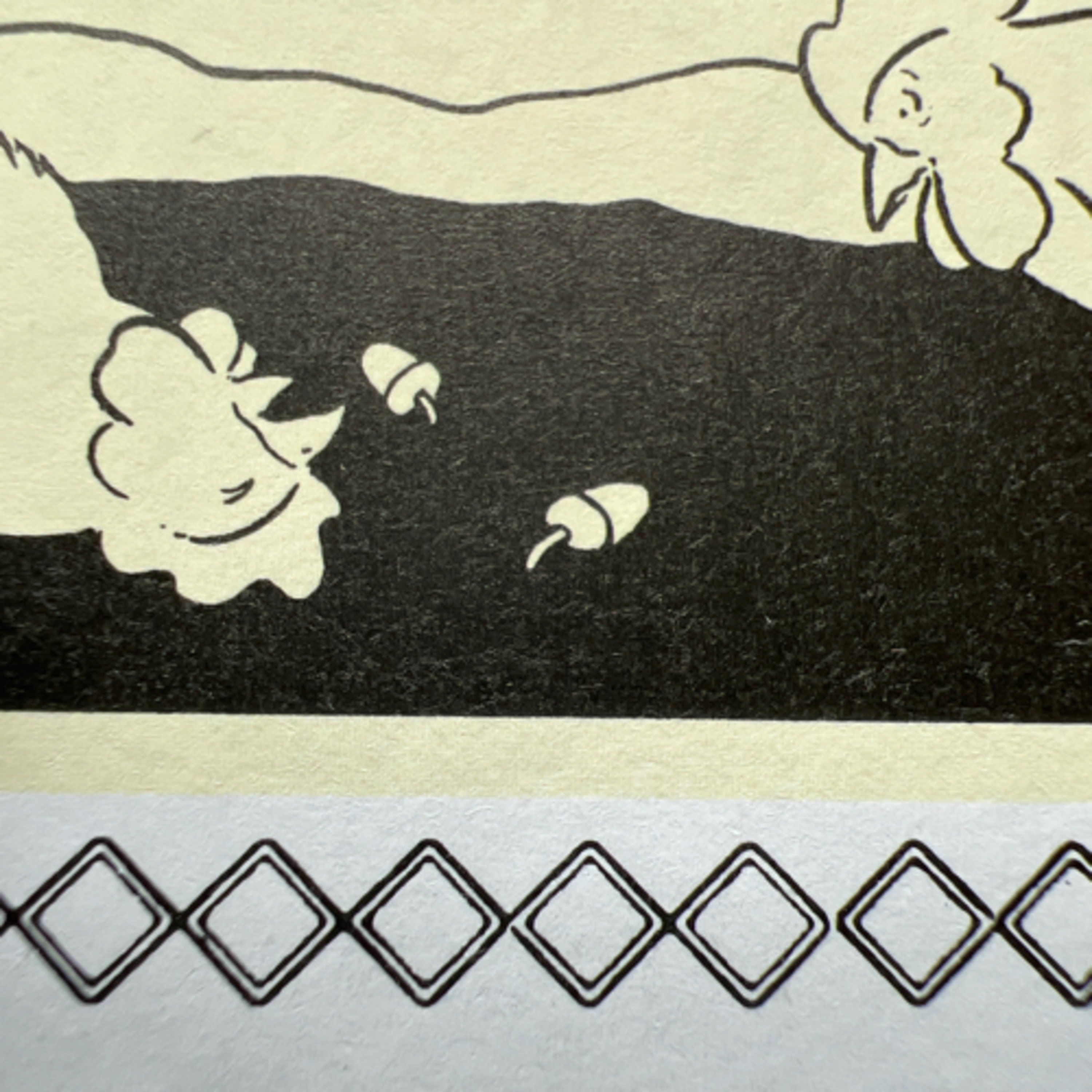 Anne leser fra boken...