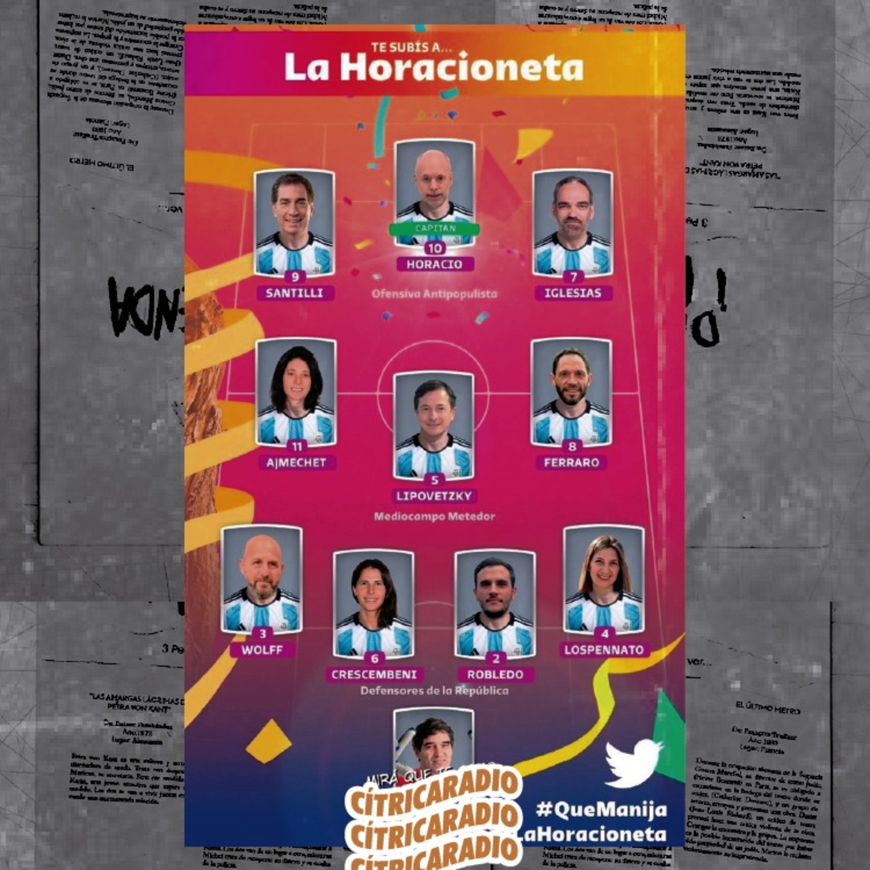LARRETA DE CAMPING, EL REALITY 'GRAN LIBERTARIO' Y LAS PREGUNTAS DE ANDY A MESSI episode artwork