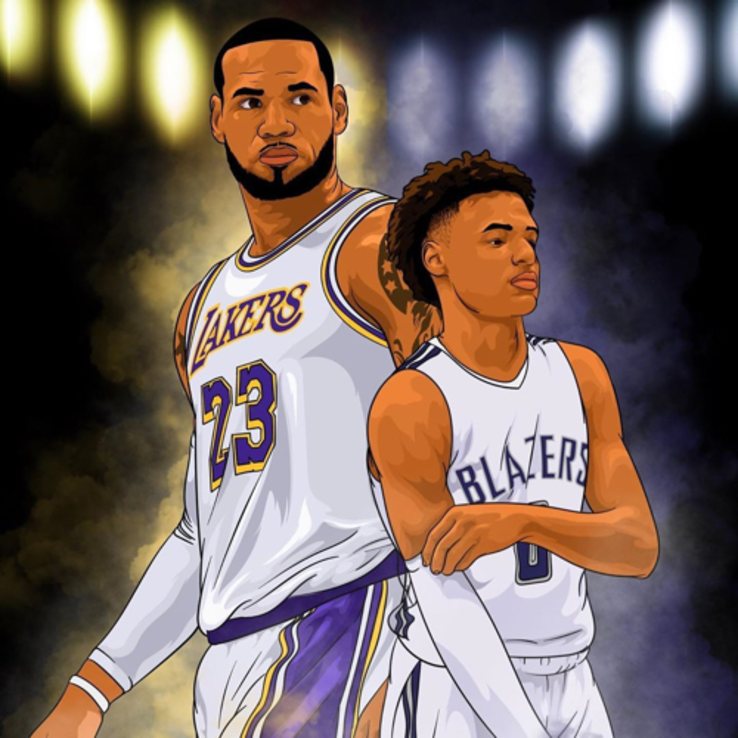 #74 - SPORTS RANT - LEBRON WANTS TO TEAM UP WITH HIS SON! episode artwork