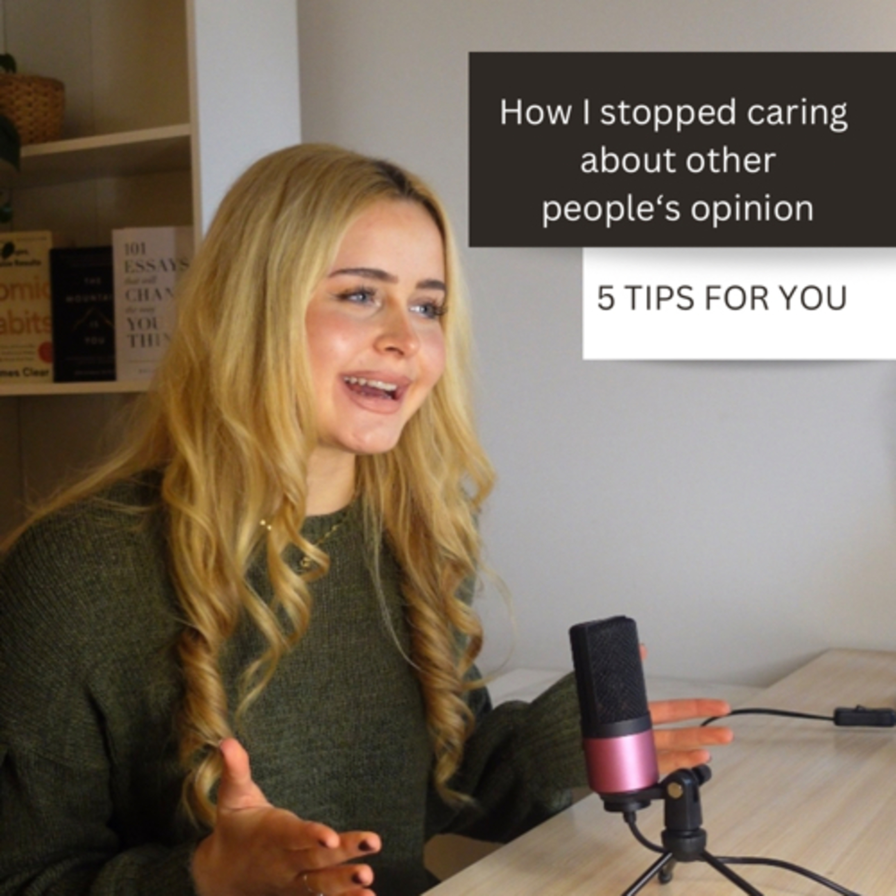 #39| How I stopped caring about other people’s opinion episode artwork