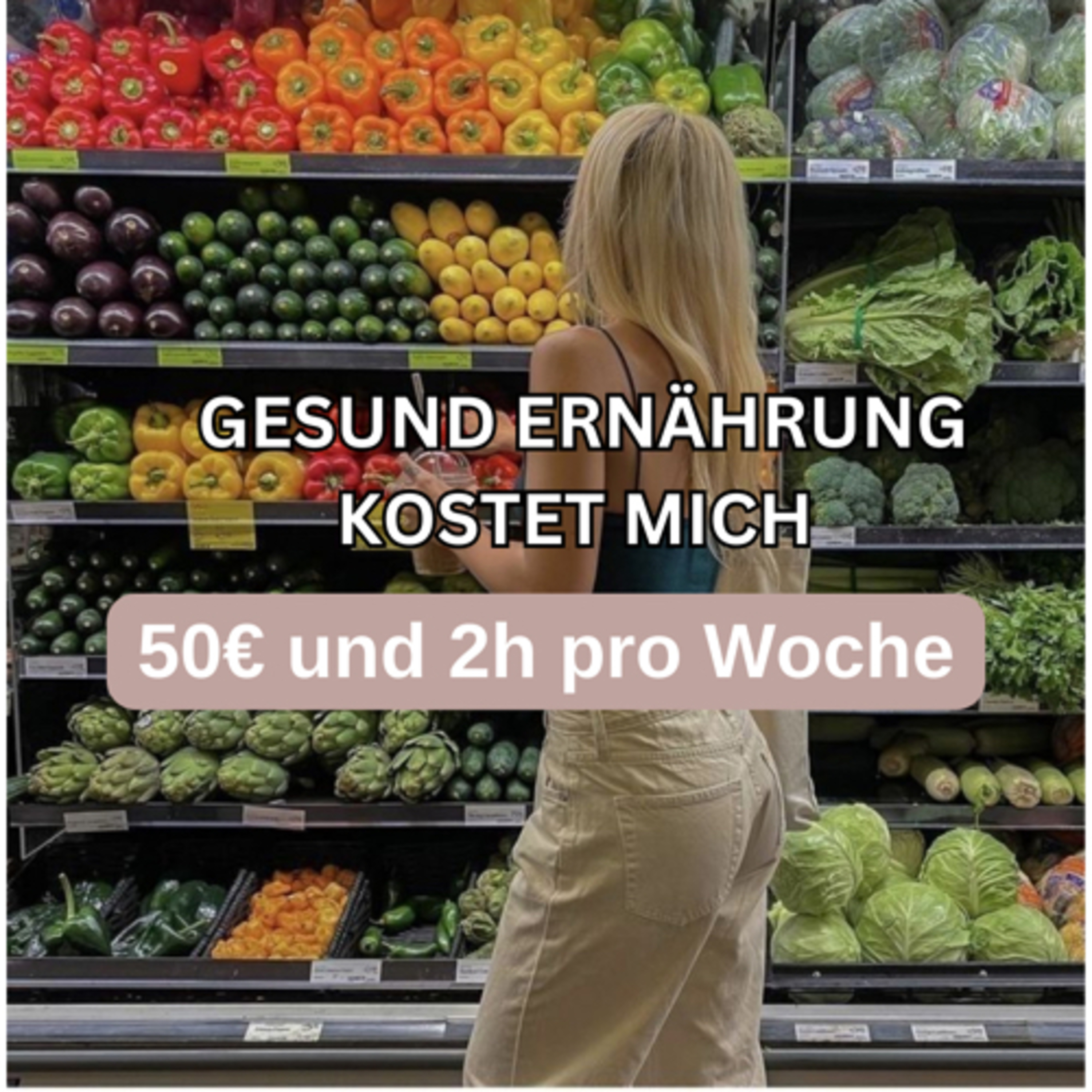 #70| Gesund ernähren kostet mich 50€ & max. 2h pro Woche episode artwork
