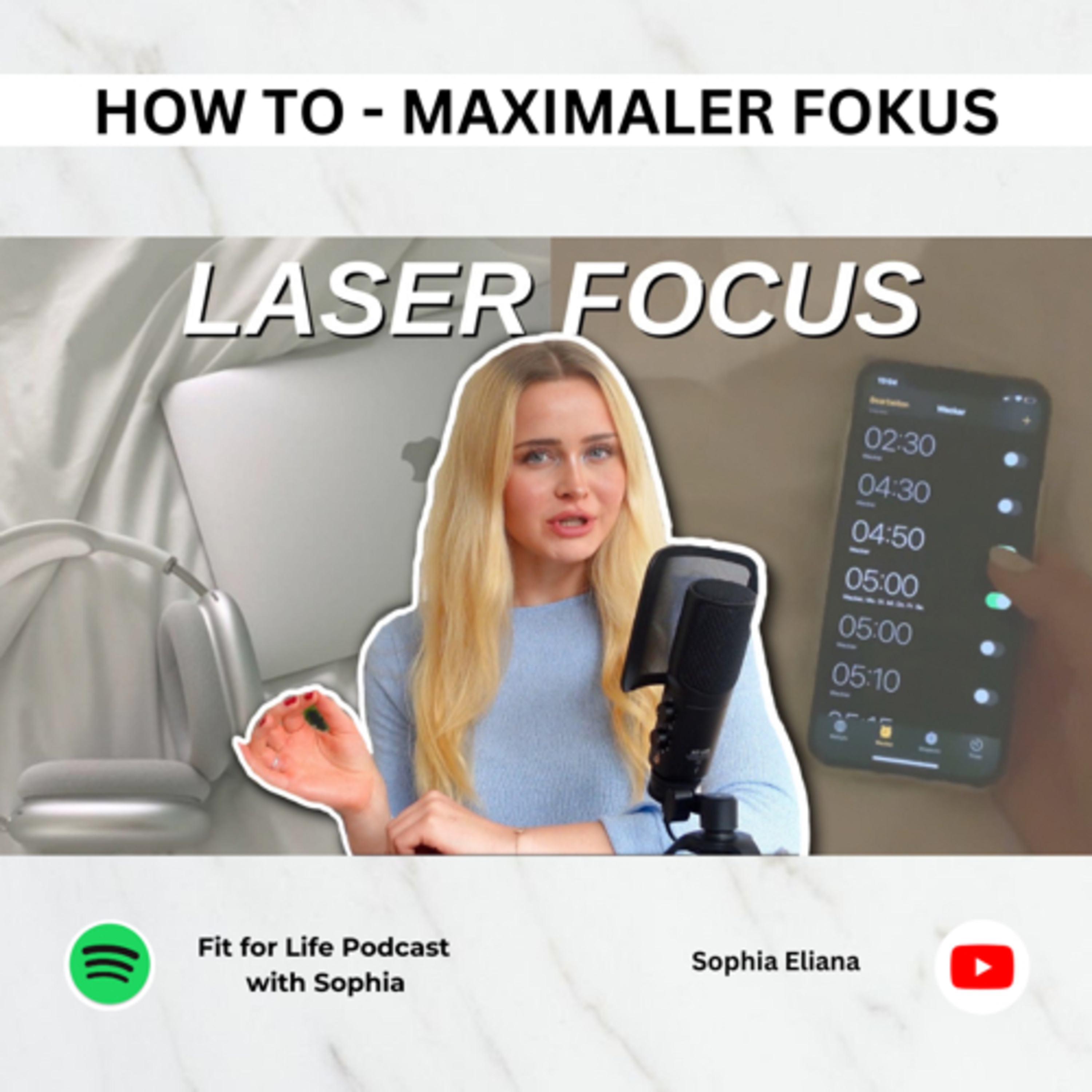 #84I How to: Mit Maximalem Fokus arbeiten - nie wieder prokrastinieren & 10x produktiver werden episode artwork