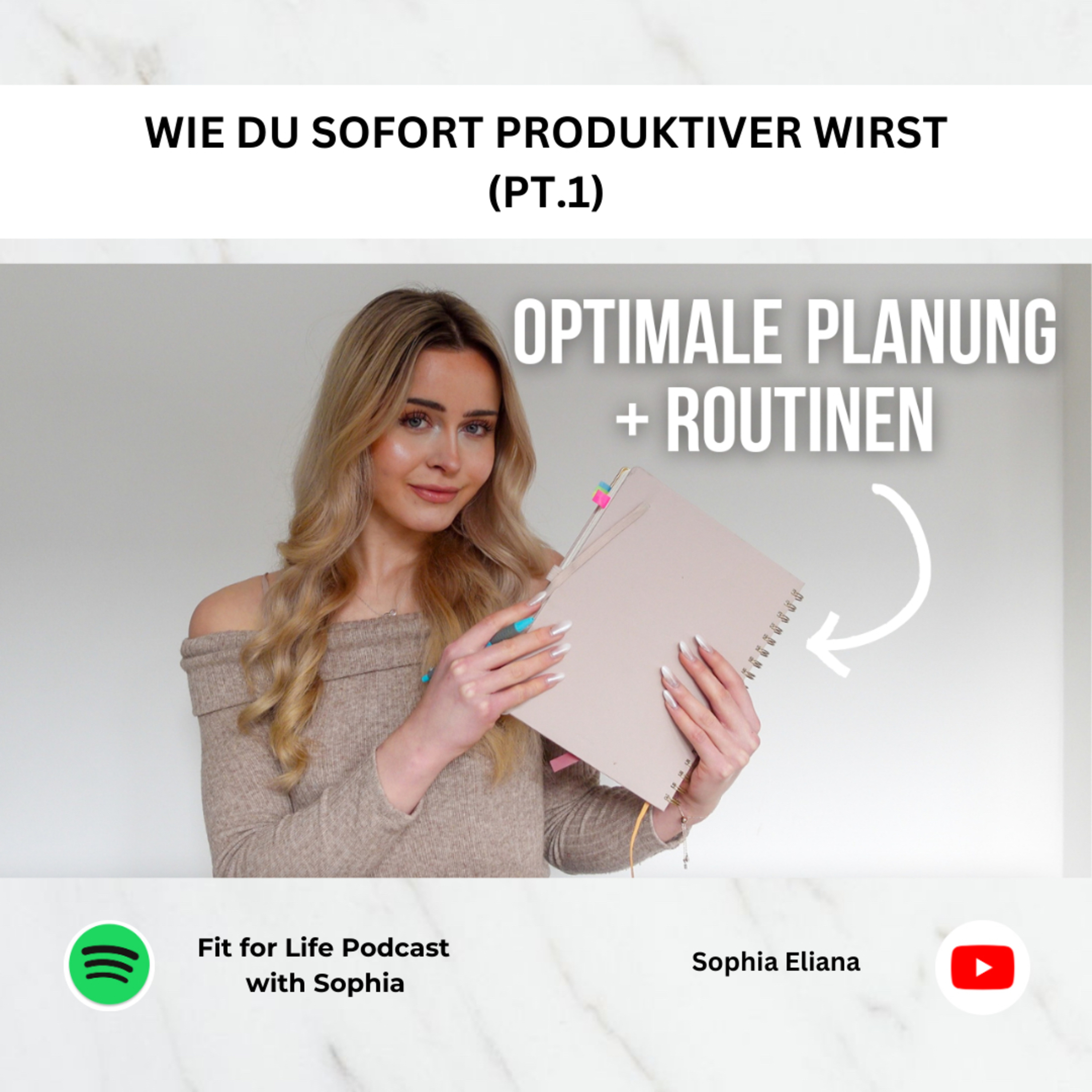 #99| Wie du SOFORT produktiver wirst (optimale Planung & Routine) I Pt.2 episode artwork