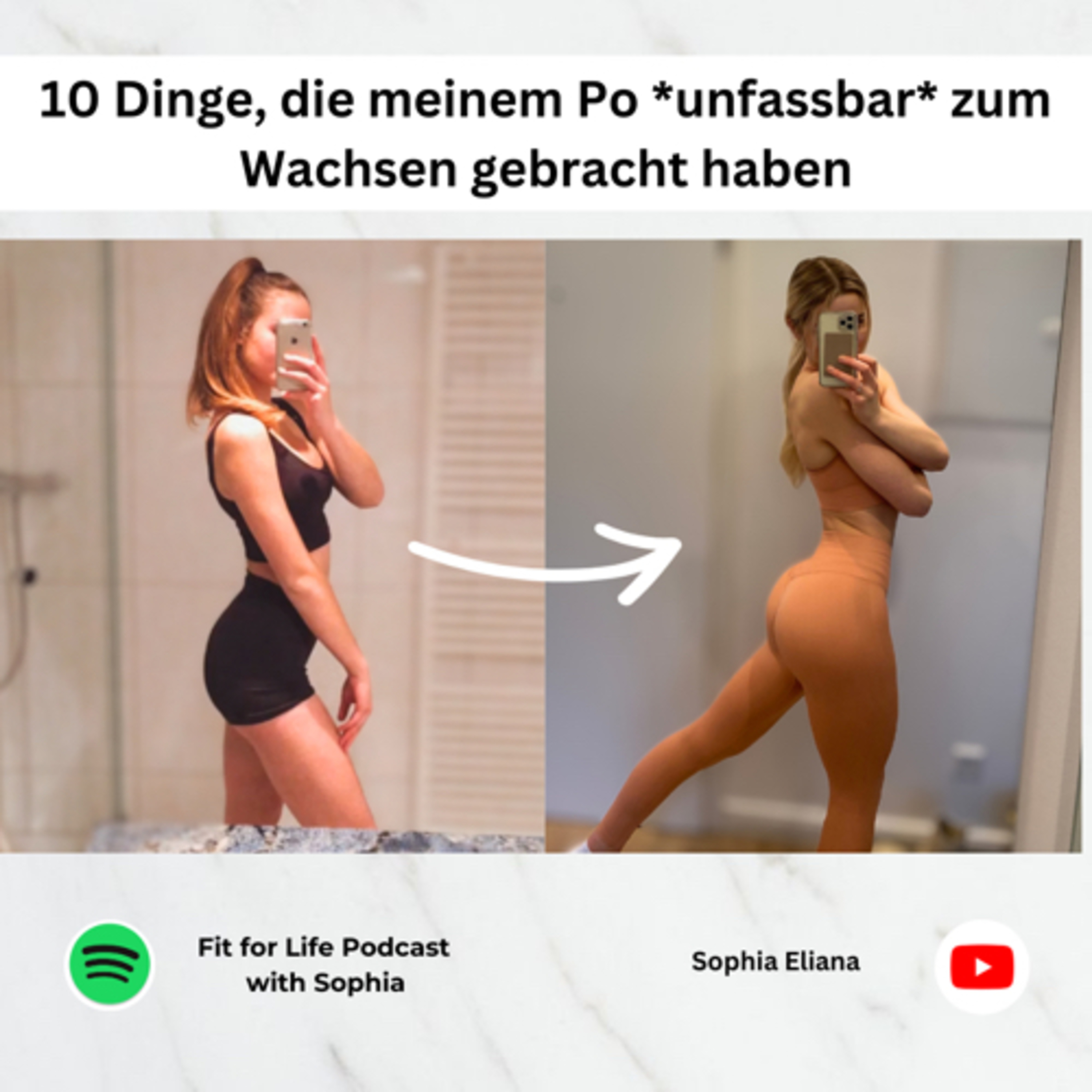 #108| 10 Dinge, die meinen Po *unfassbar* zum Wachsen gebracht haben episode artwork