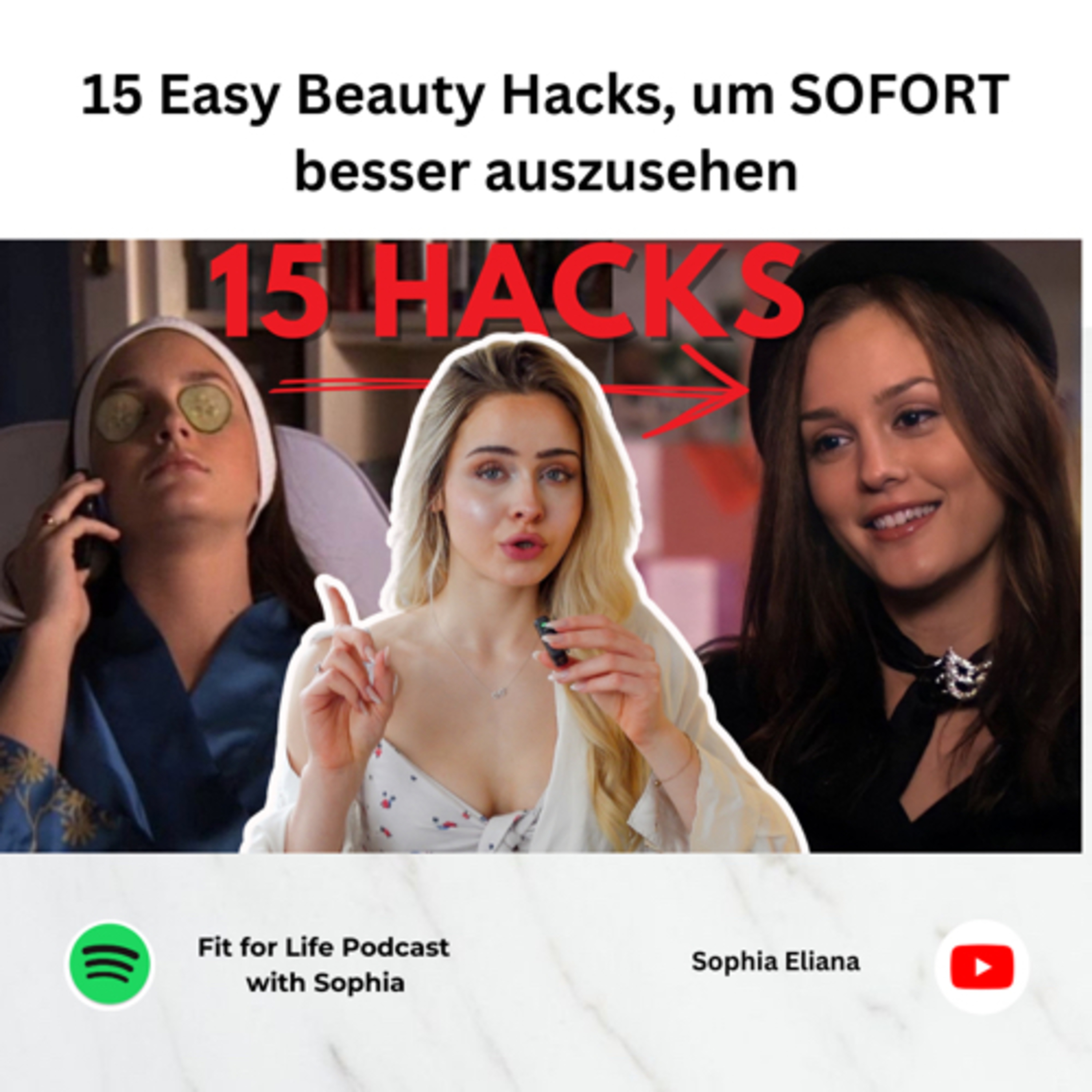 #112| 15 Easy Beauty Hacks, um SOFORT besser auszusehen episode artwork