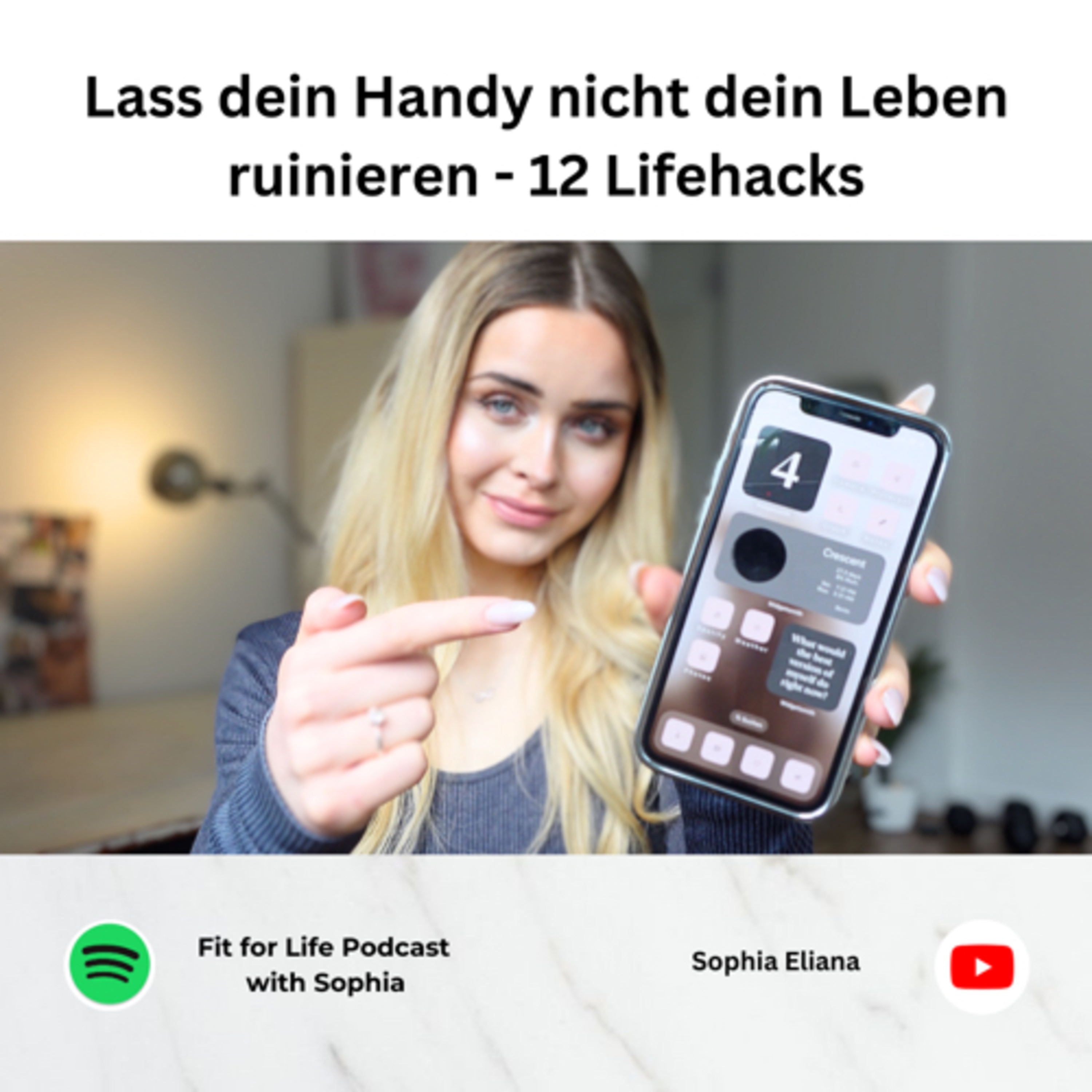#119I Lass dein Handy nicht dein Leben ruinieren - 12 Lifehacks episode artwork