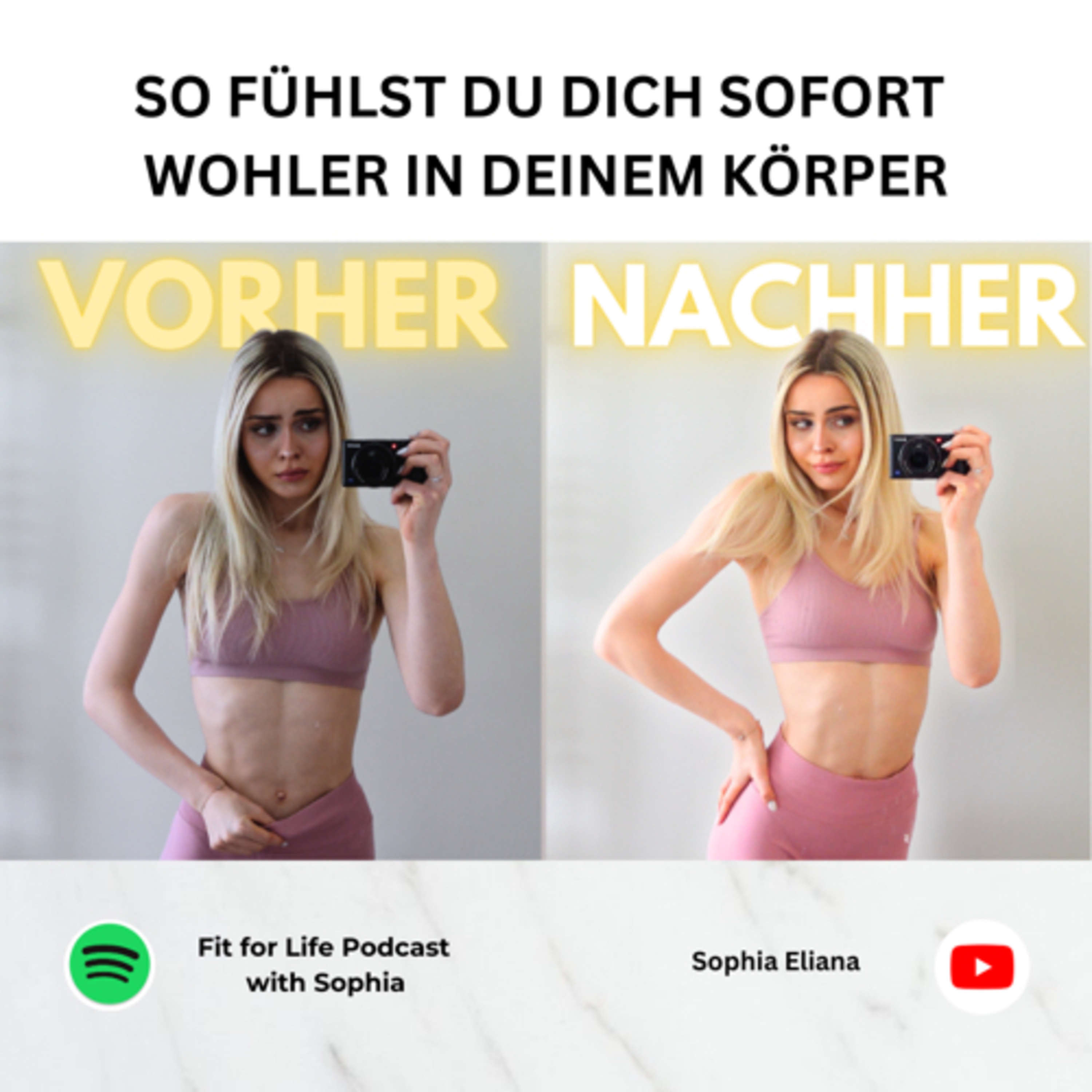 #121| So fühlst du dich SOFORT wohler in deinem Körper - 8 Wege episode artwork