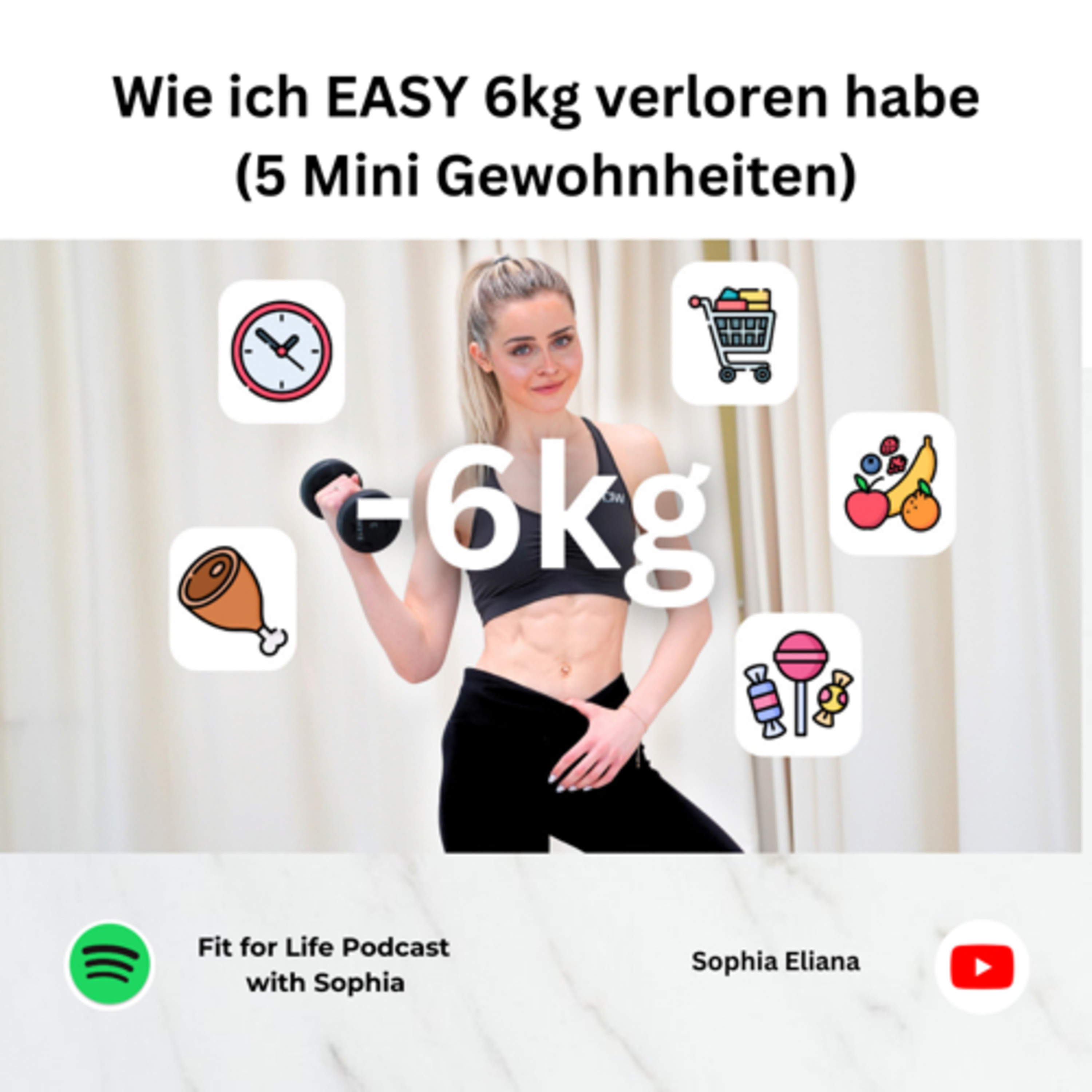 #122I Wie ich EASY 6kg verloren habe (5 Mini Gewohnheiten) episode artwork
