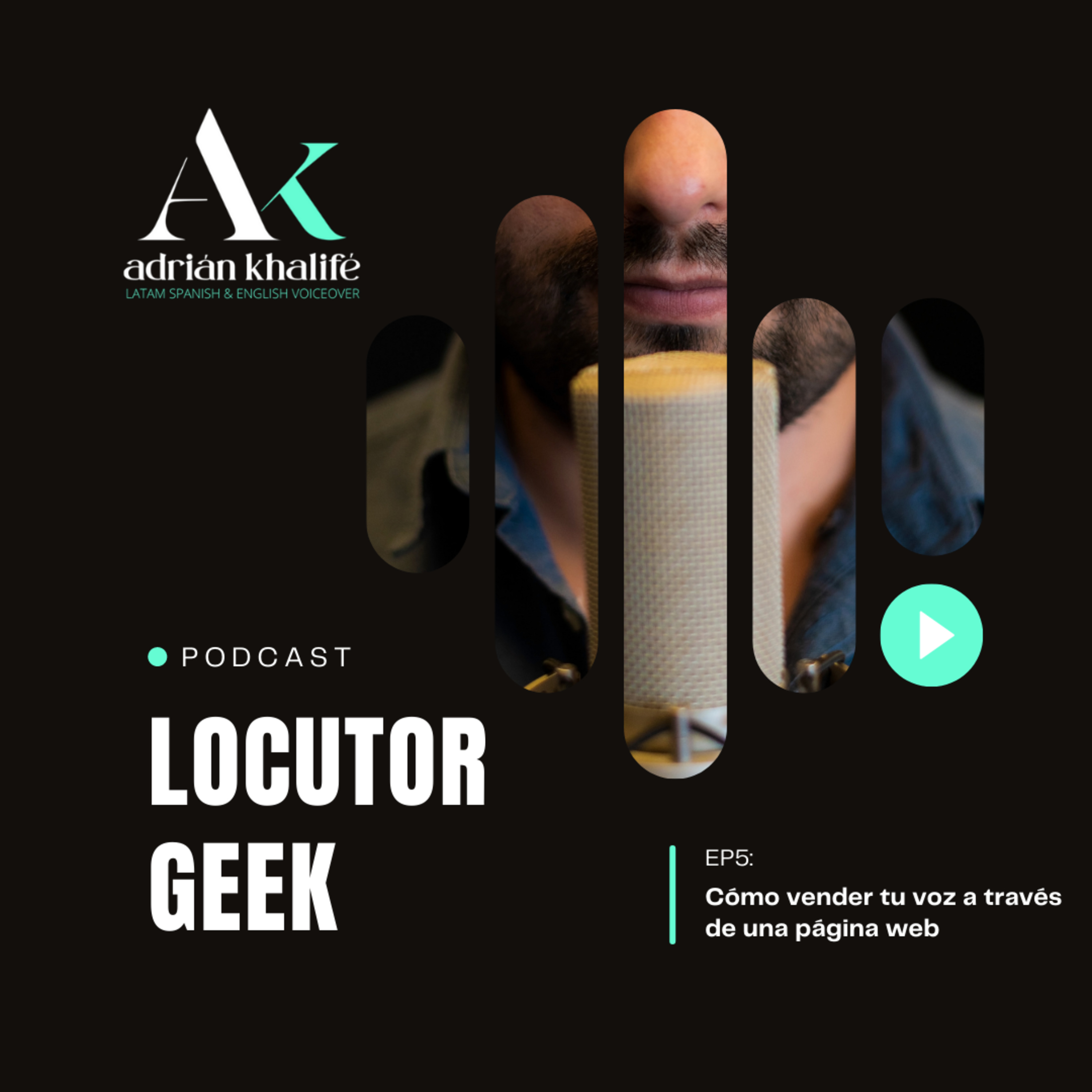 Locutor Geek con Adrián Khalifé