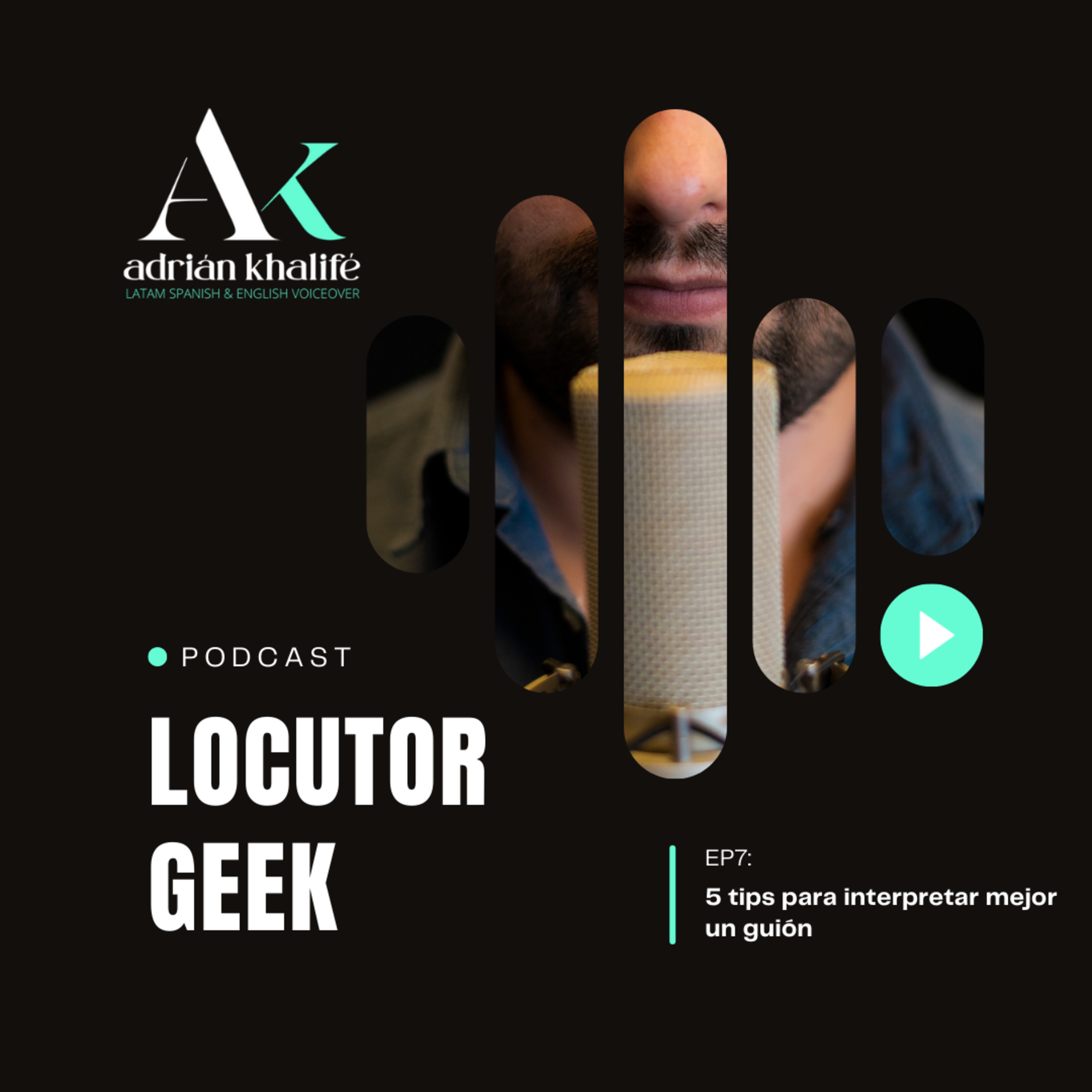 Locutor Geek con Adrián Khalifé