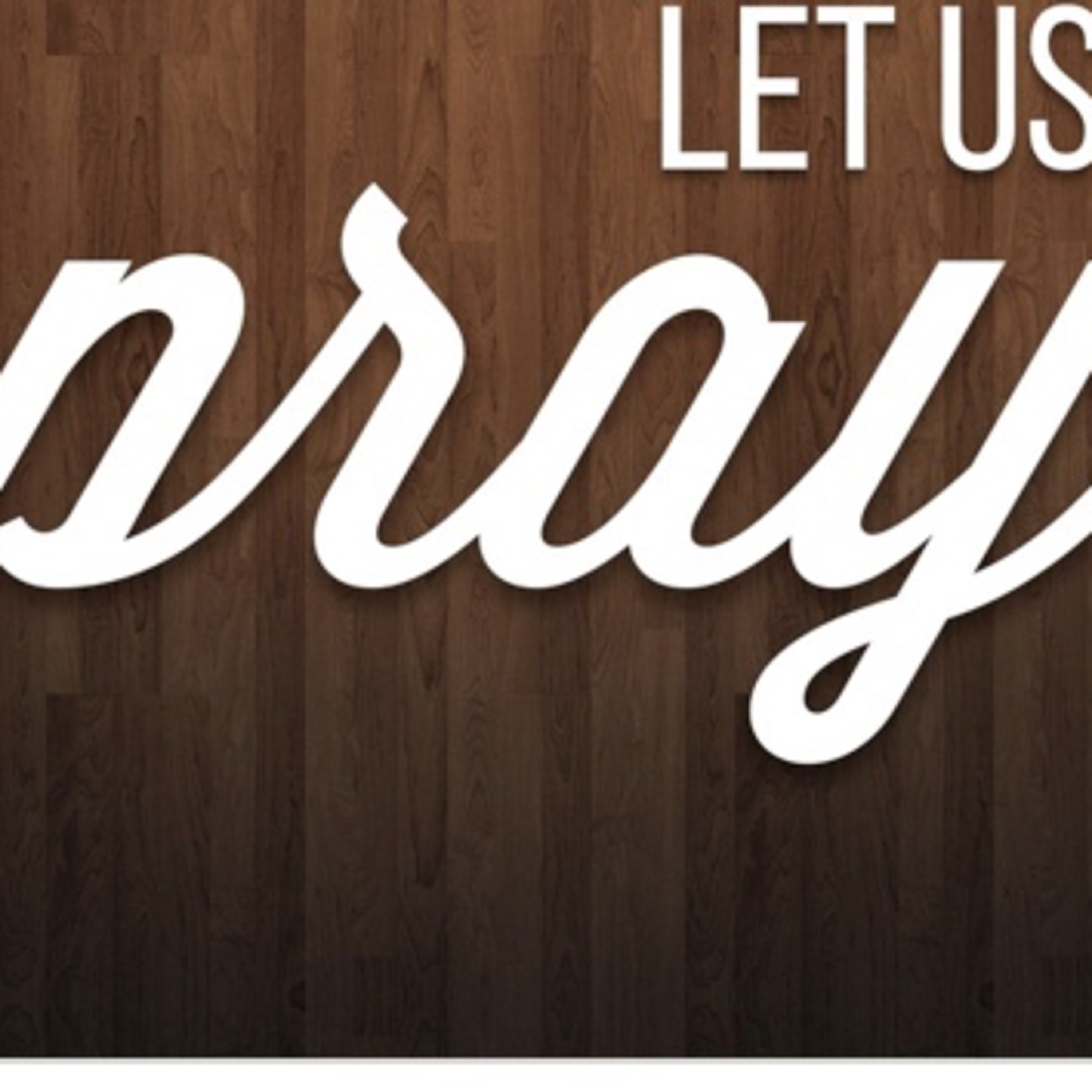 Let us pray  episode artwork