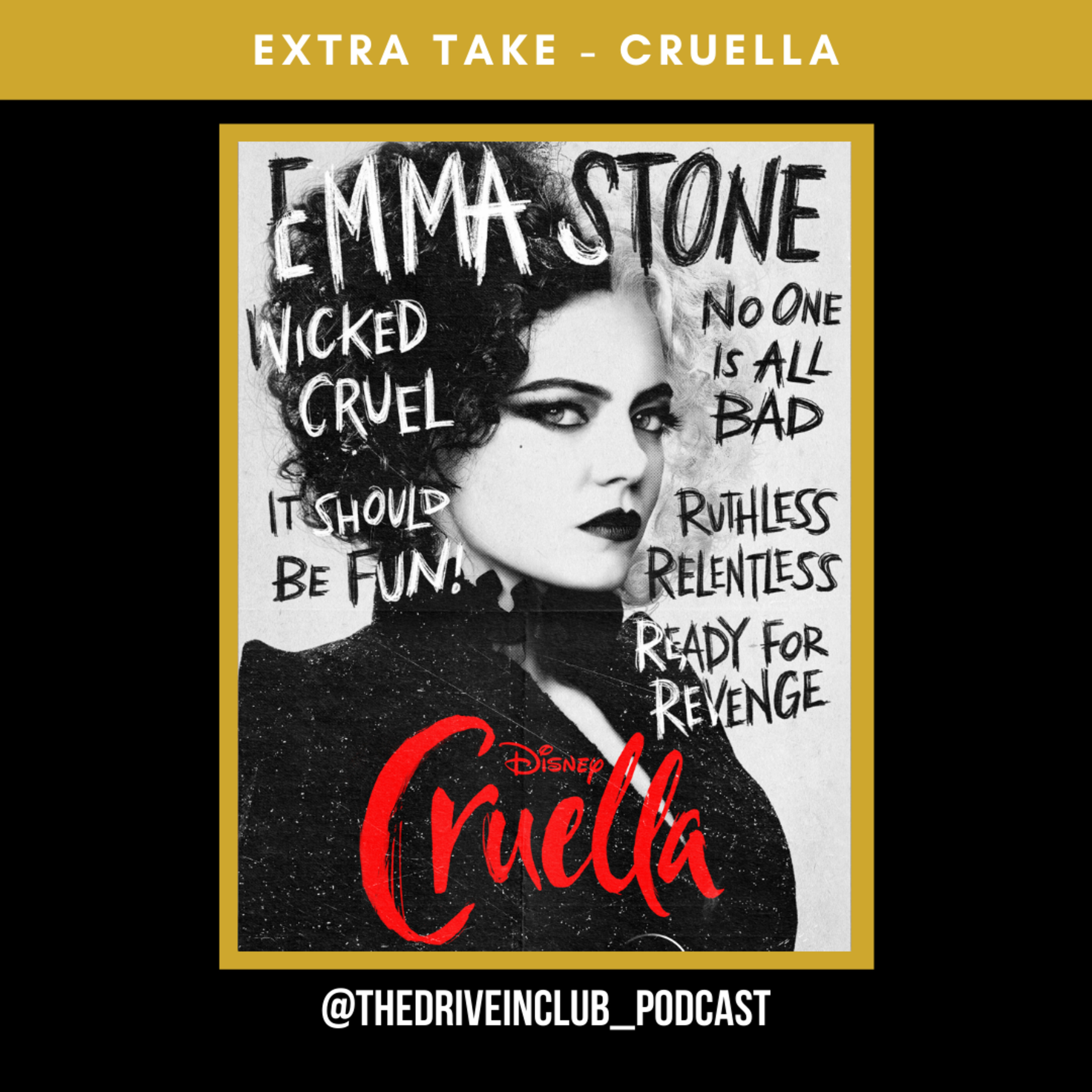 #ExtraTake - Cruella episode artwork