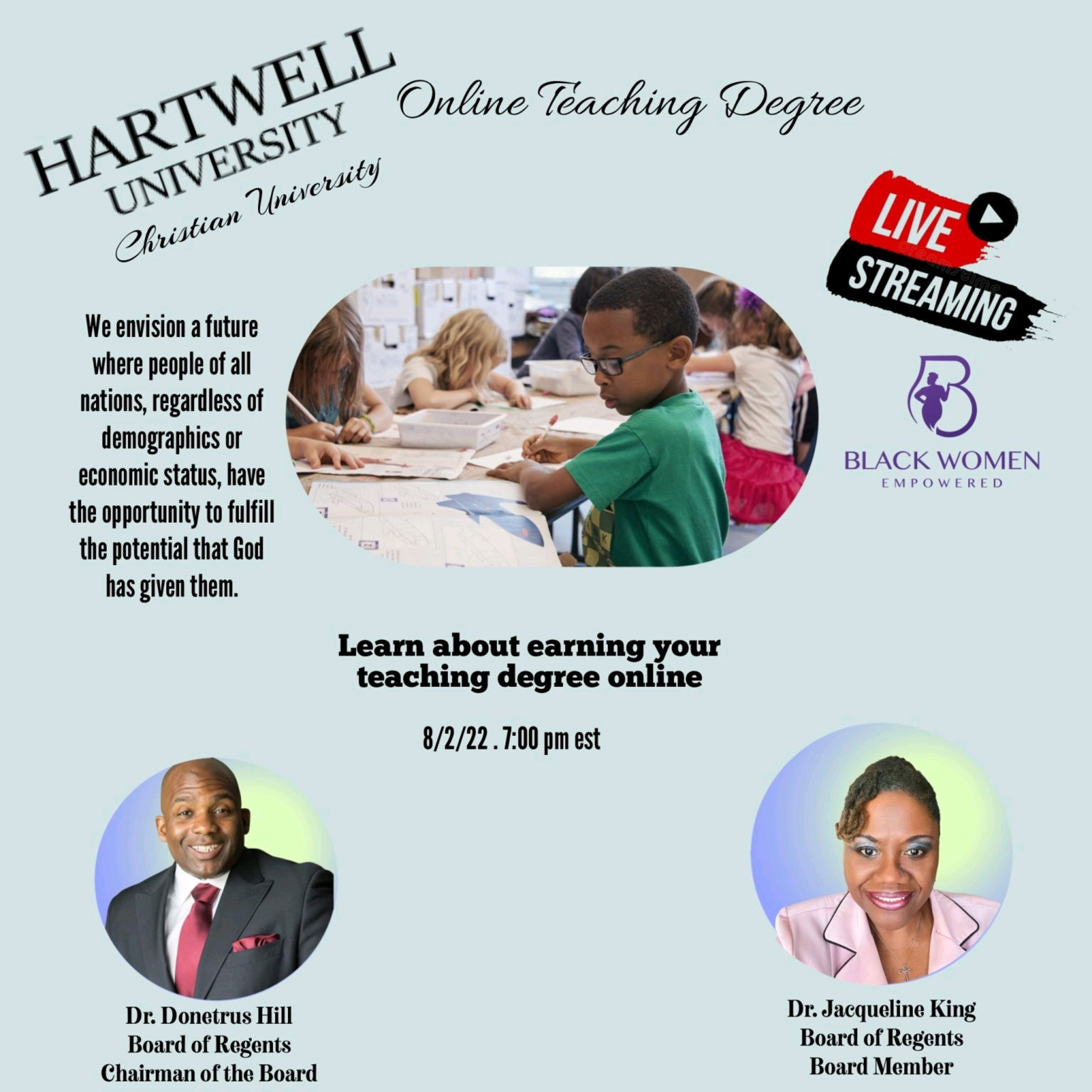 Earn your teaching degree from Hartwell Christian Private University  episode artwork