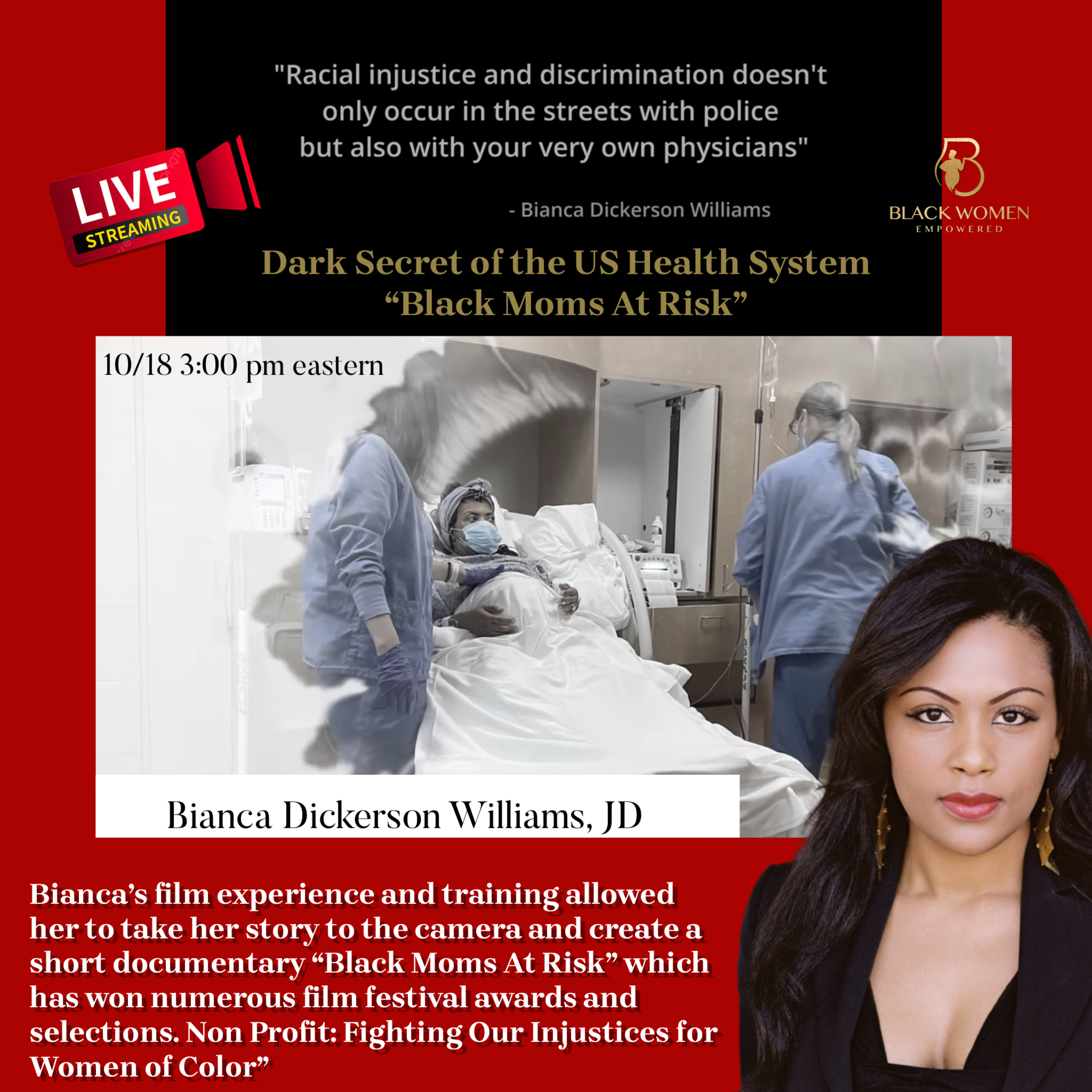 Black Moms at Risk - Dark Secrets in the US Healthcare System  episode artwork