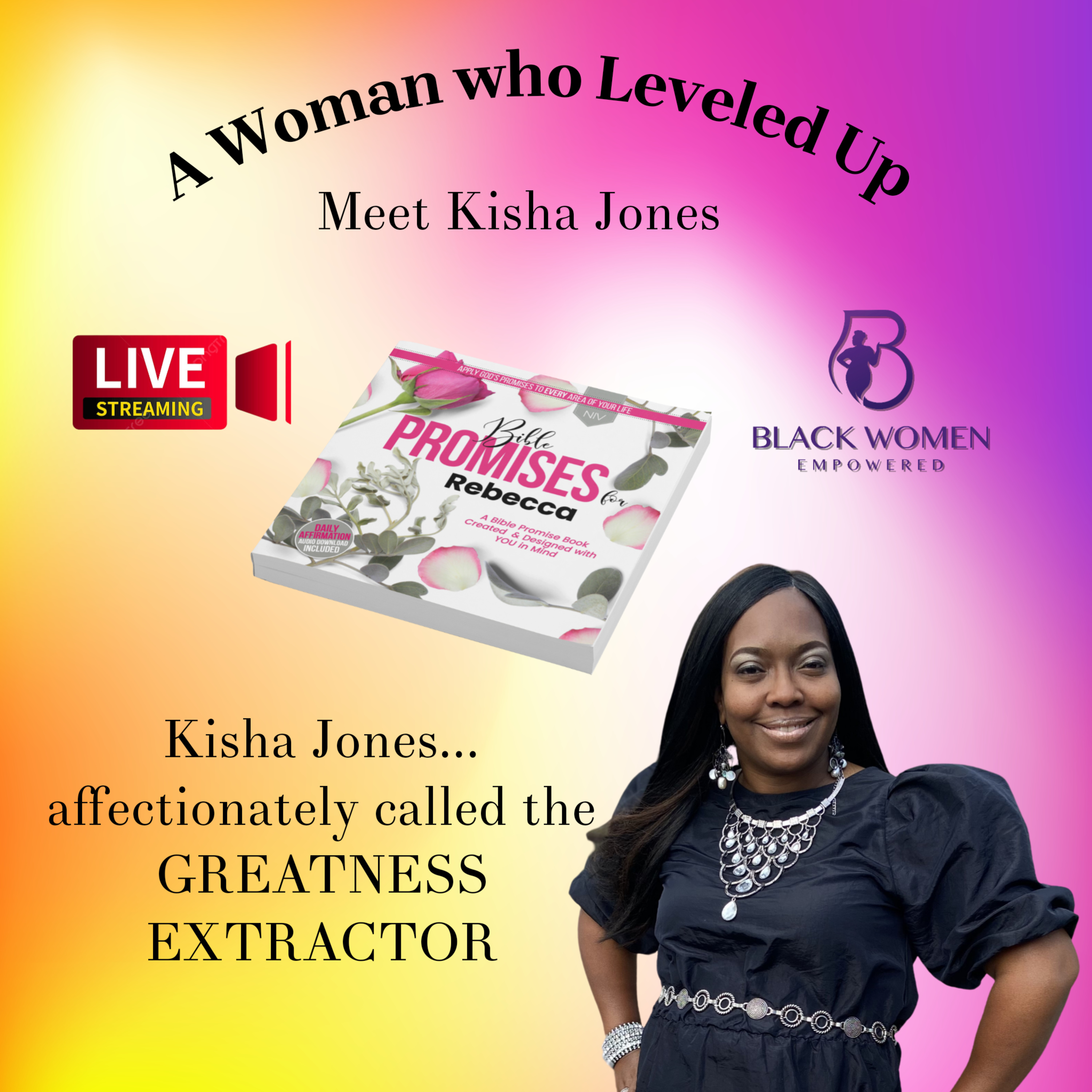 Meet Keisha Jones a Woman who leveled up! episode artwork
