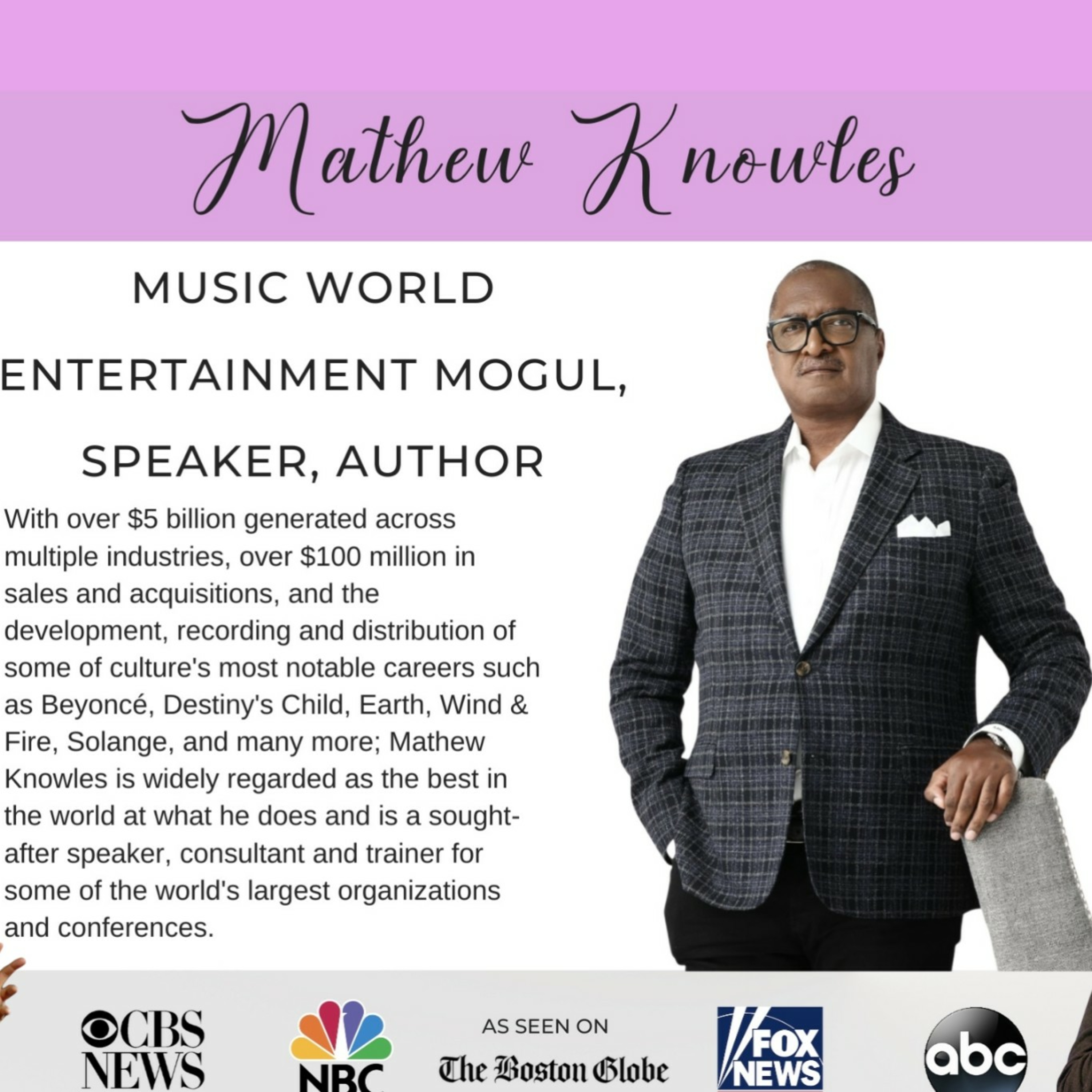 Fireside chat with Business Mogul Mathew Knowles  episode artwork