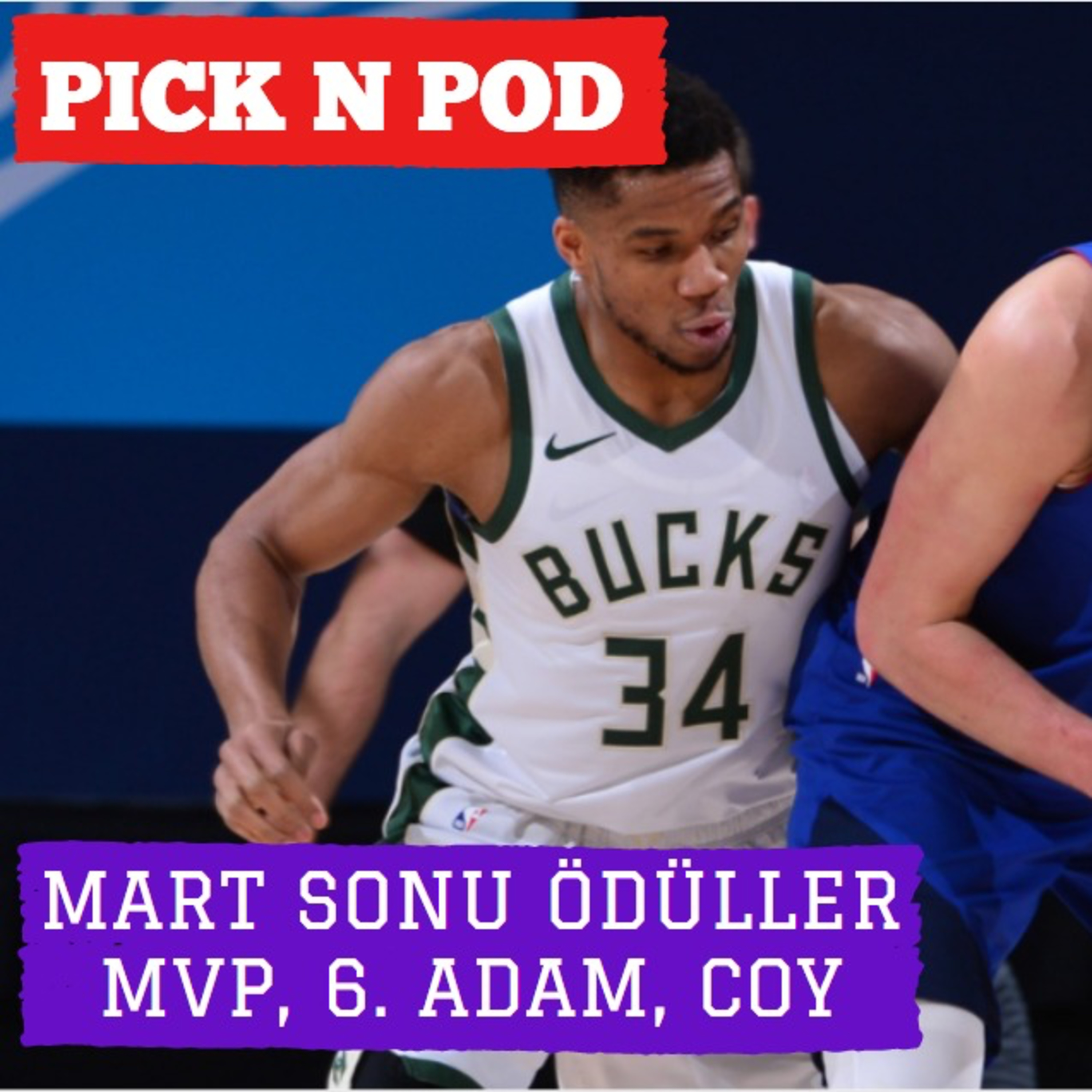 #108 - NBA'de Üçüncü Ay Ödülleri / MVP, Yılın Çaylağı, Savunmacısı, Koçu, MIP episode artwork