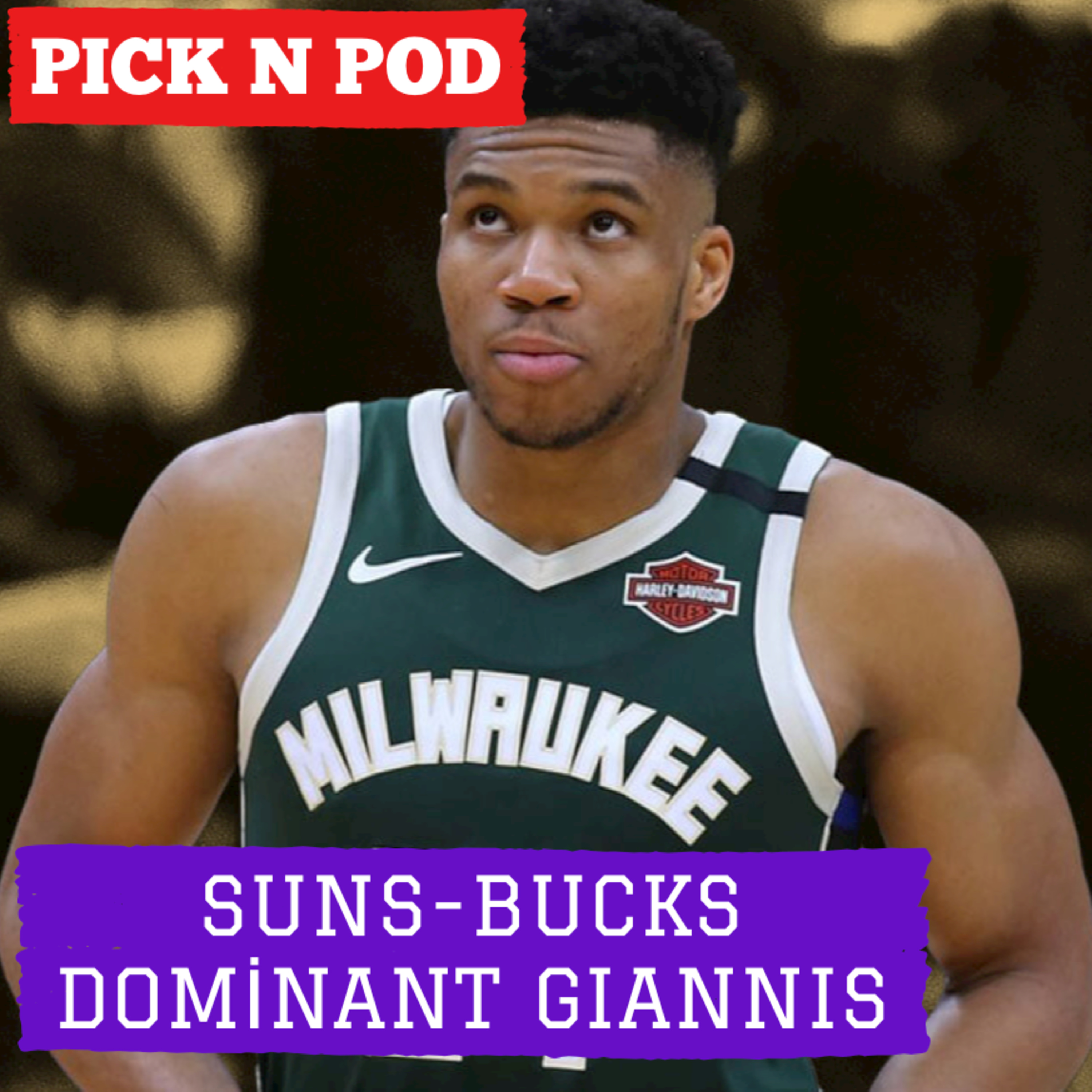 #128 - NBA Finalleri'nde Suns 2-1 Önde, Bölüm Sonu Canavarı Giannis, 2021 Playoff All-NBA Takımları episode artwork