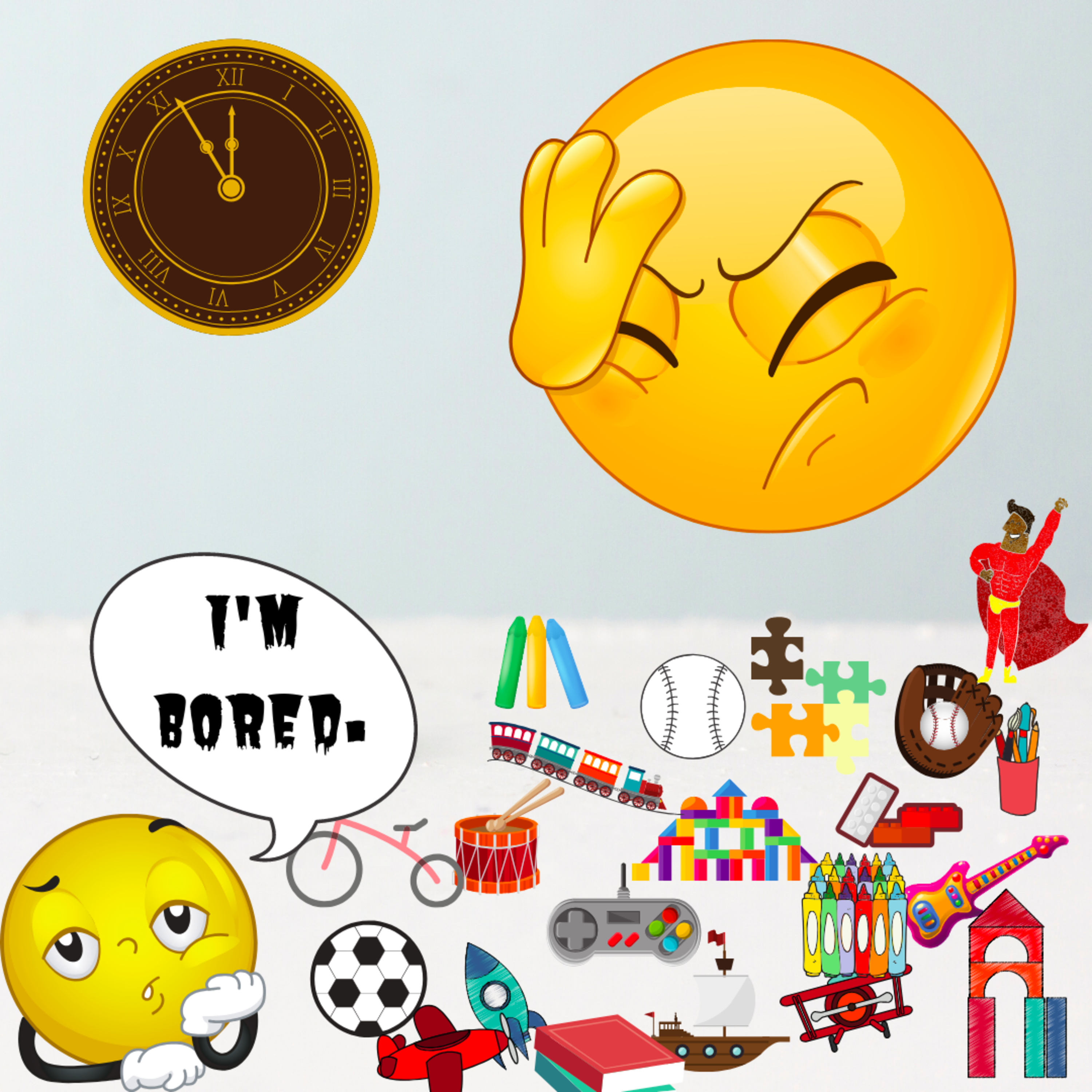 I'M BORED (says the kid with 1000 toys)