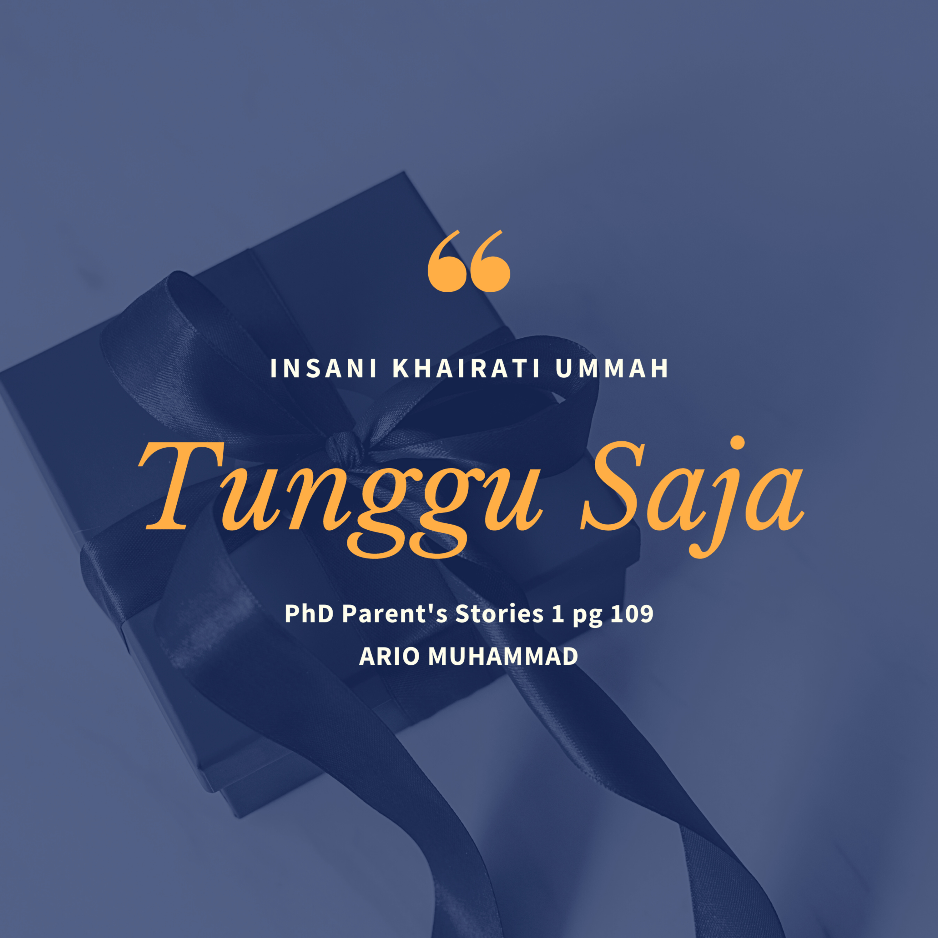 Tunggu Saja episode artwork