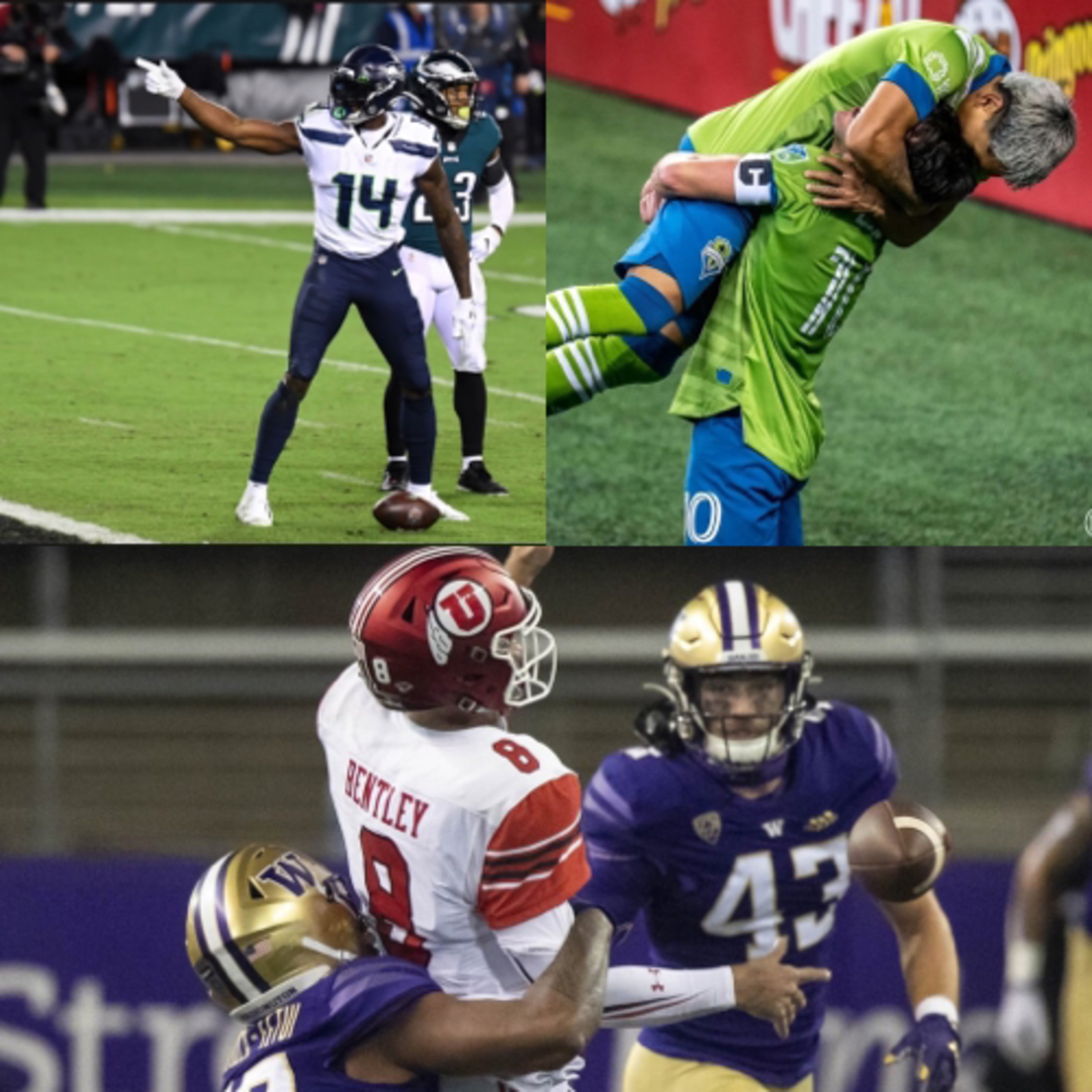 Episode 34: Seahawks fend off Eagles, Sounders bounce LAFC from playoffs again, Huskies mount huge comeback to win vs Utah episode artwork