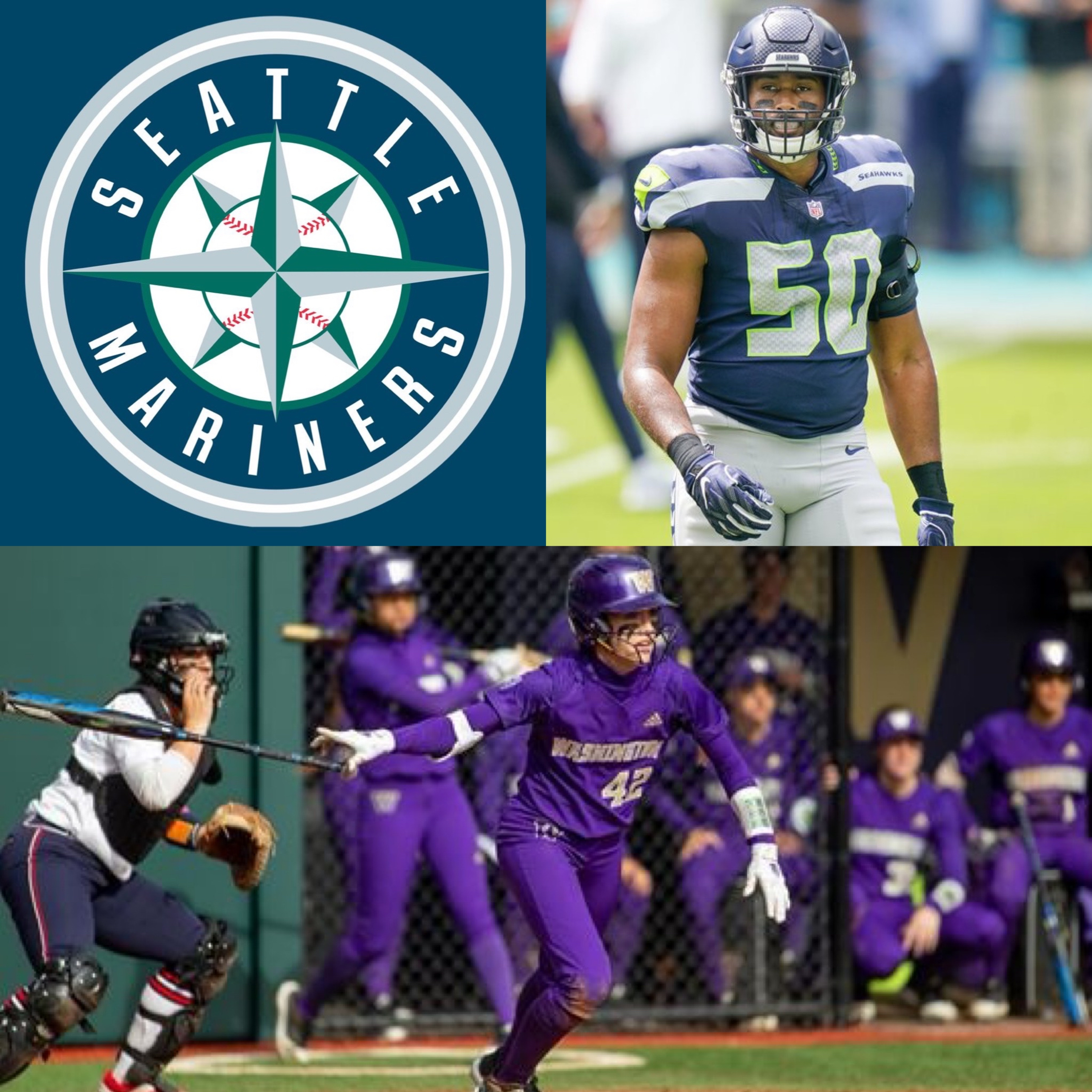 Episode 47: Kevin Mathers unacceptable comments, Seahawks free agency target, and UW athletics episode artwork