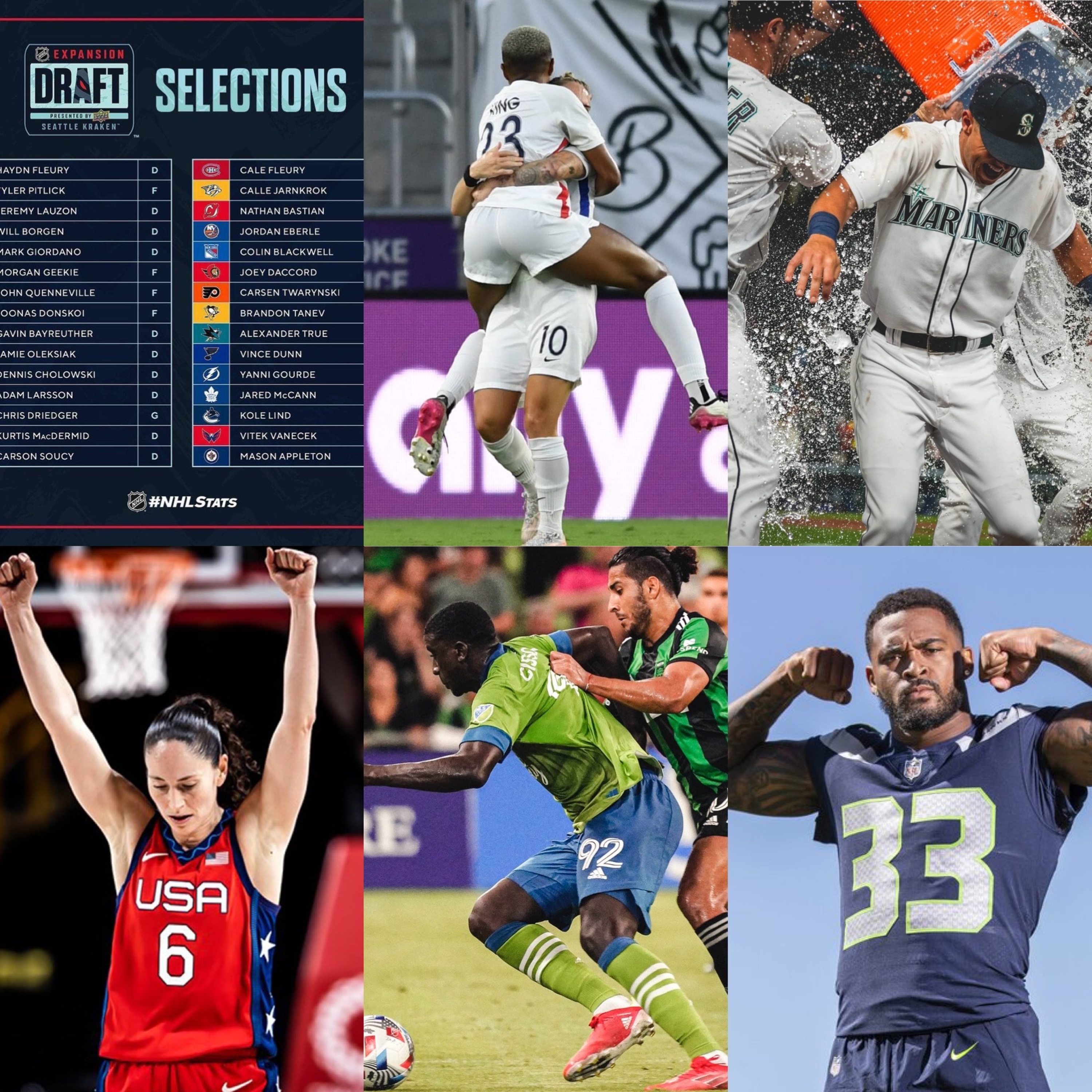 Episode 89: Kraken fill roster, Mariners creeping up on wild card, Reign beat Orlando, Sounders split week + more episode artwork