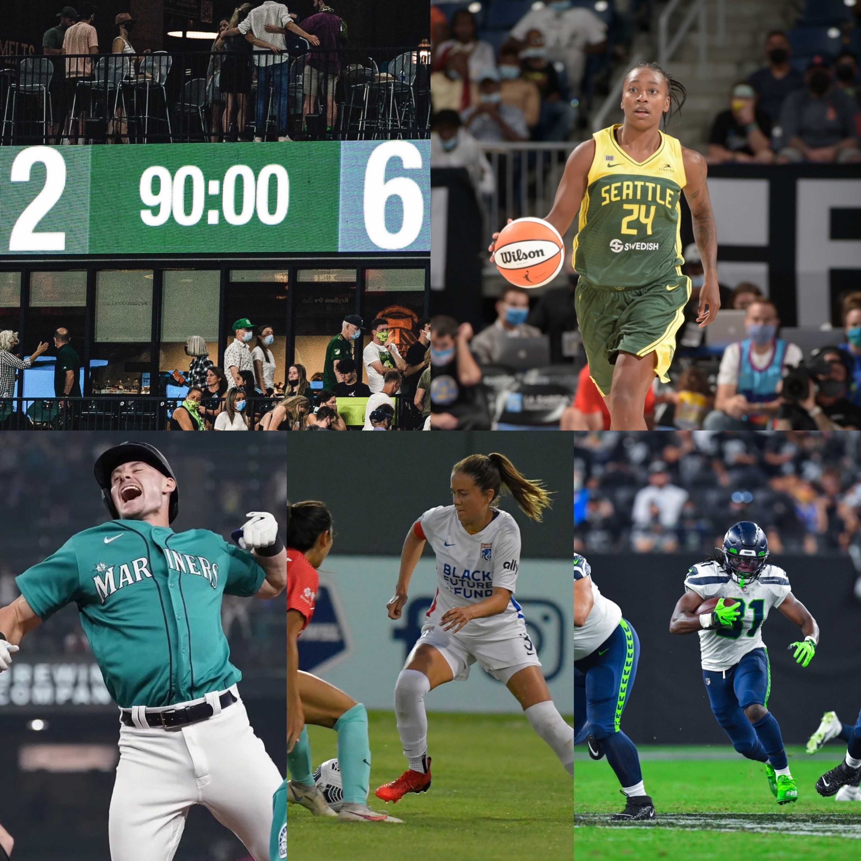 Episode 95: Sounders stomp Portland, Storm win commissioners cup, Seahawks lose to Raiders, Mariners series win over Jays, Reign lose to KC, Kraken FA + more episode artwork
