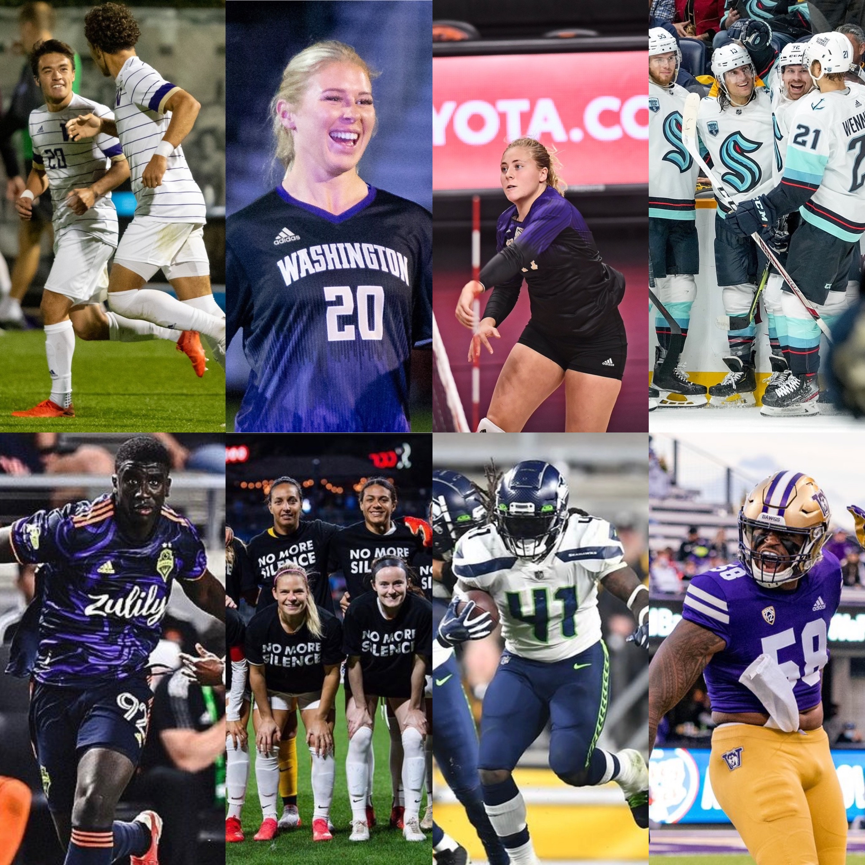 Episode 107: Seahawks, Reign, Sounders, UW Football all lose, Kraken first 4 games, UW Men's and Women's soccer + UW Volleyball all win episode artwork