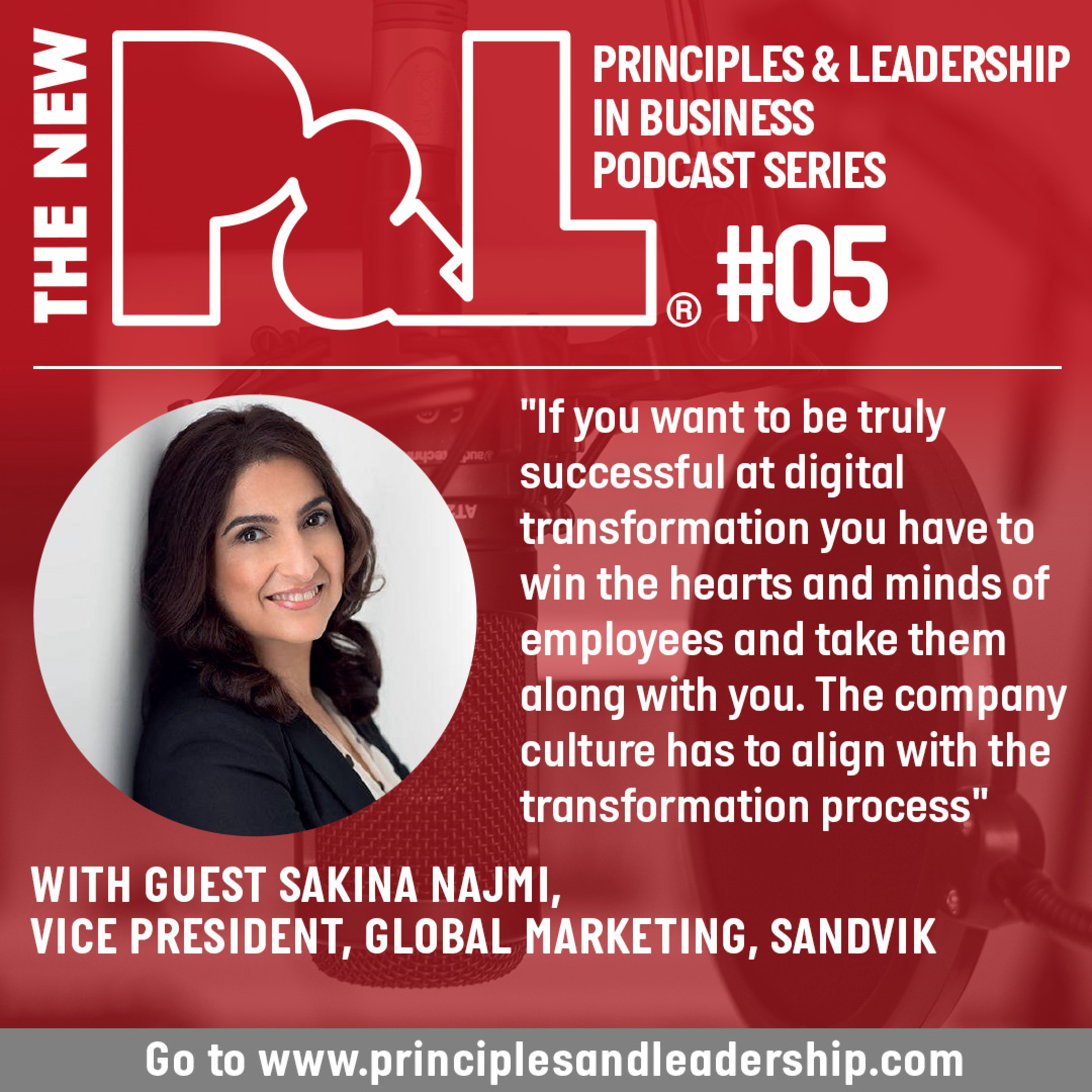 The New P&L speaks to digital transformation specialist, Sakina Najmi episode artwork