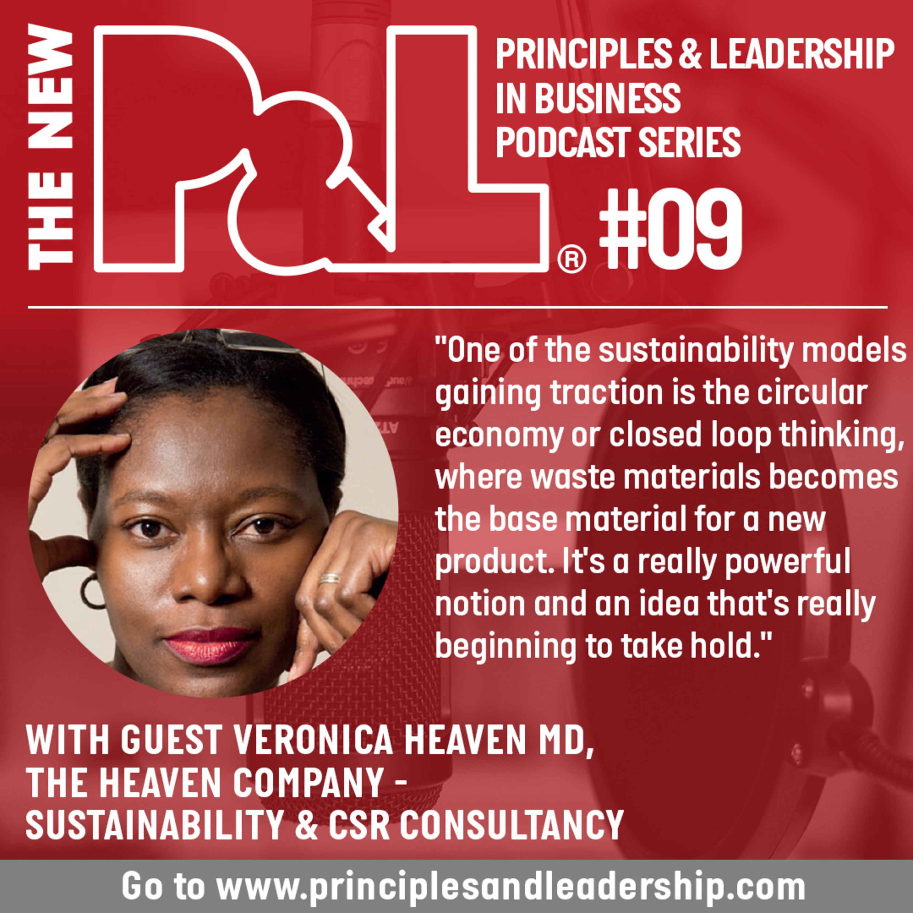 The New P&L speaks to Sustainability & CSR specialist, Veronica Heaven episode artwork