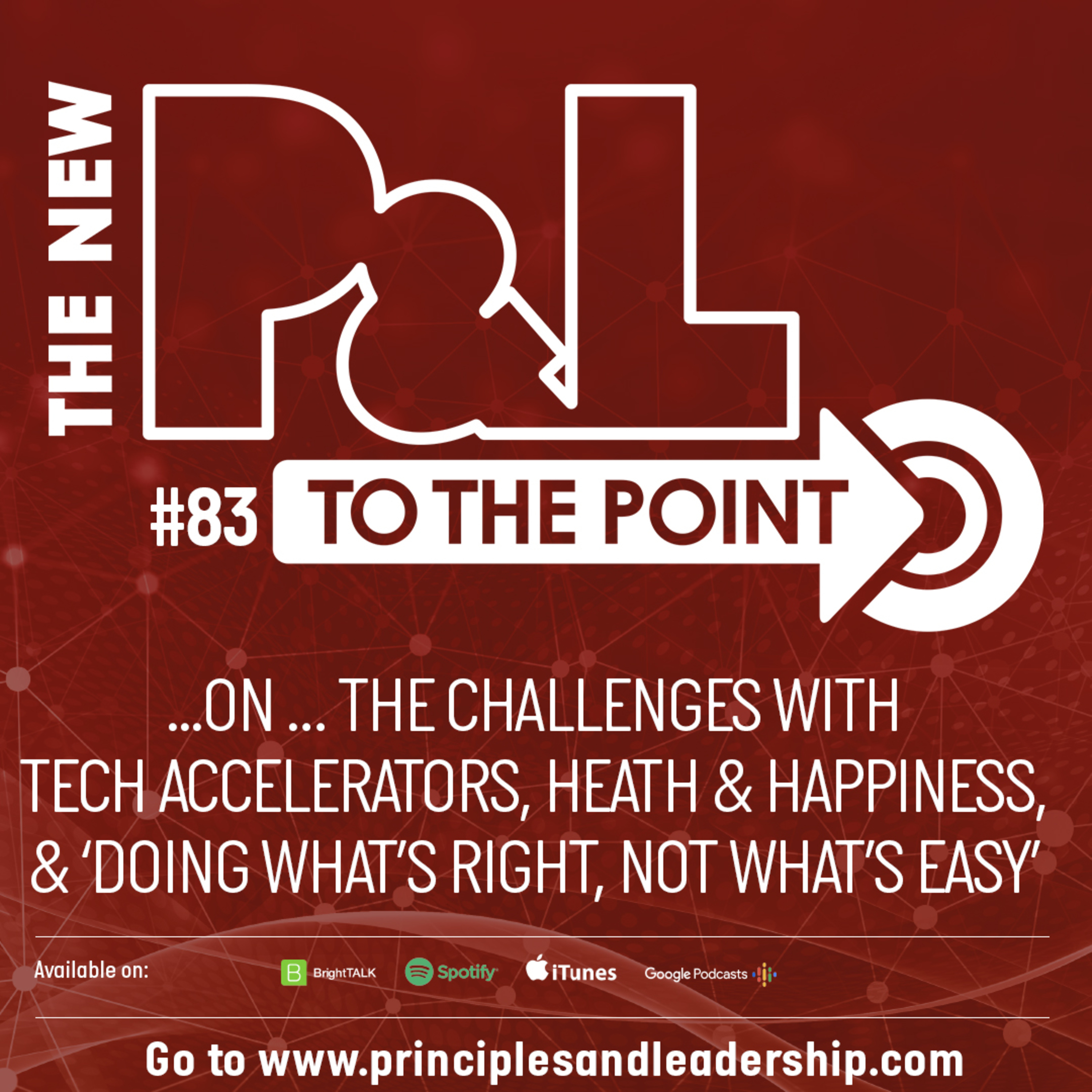 The New P&L TO THE POINT: 10 minutes on the challenges with tech accelerators, health & happiness, & ‘doing what’s right, not what’s easy’  episode artwork