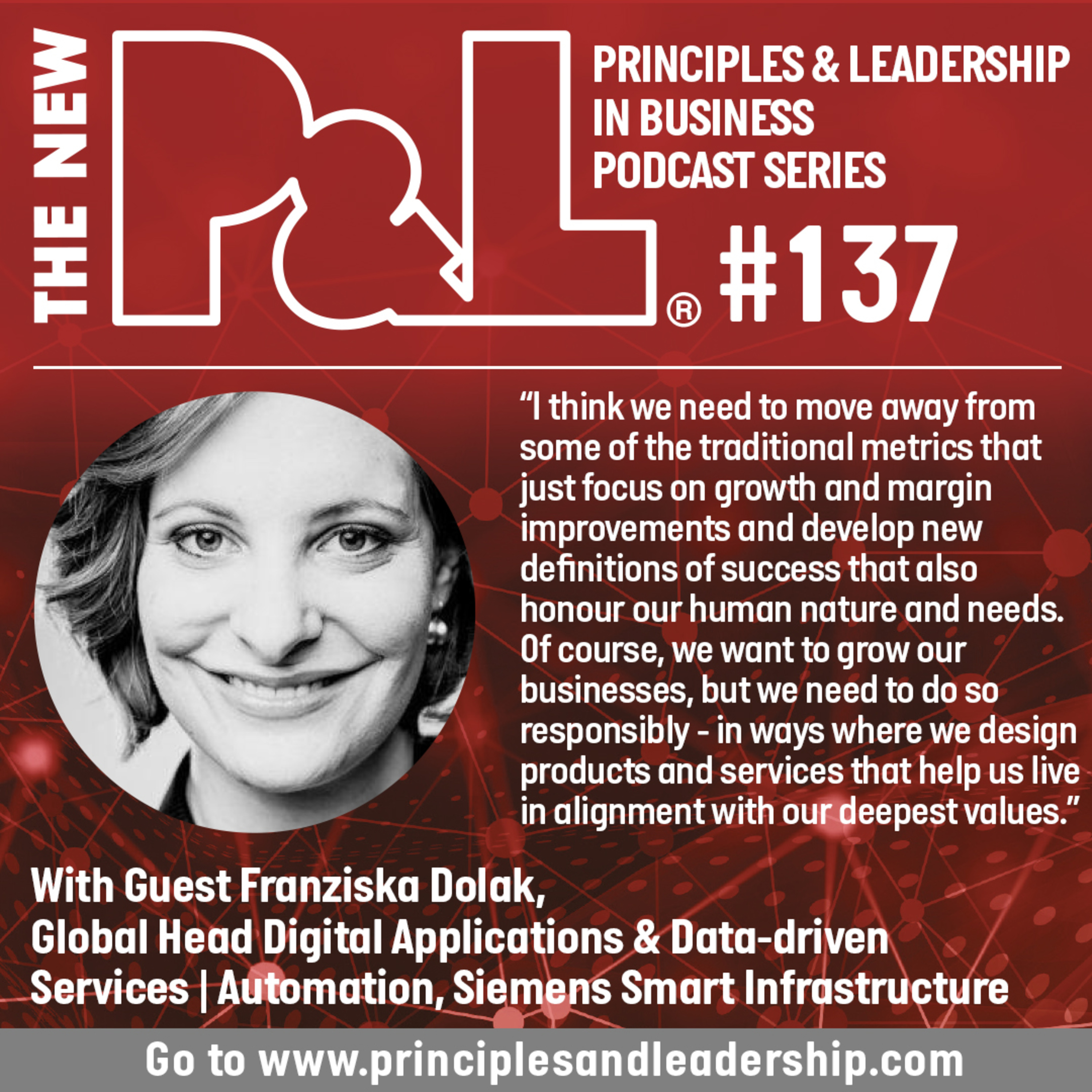 The New P&L speaks to Franziska Dolak, Global Head Digital Applications, Data-driven Services & Automation, Siemens Smart Infrastructure episode artwork