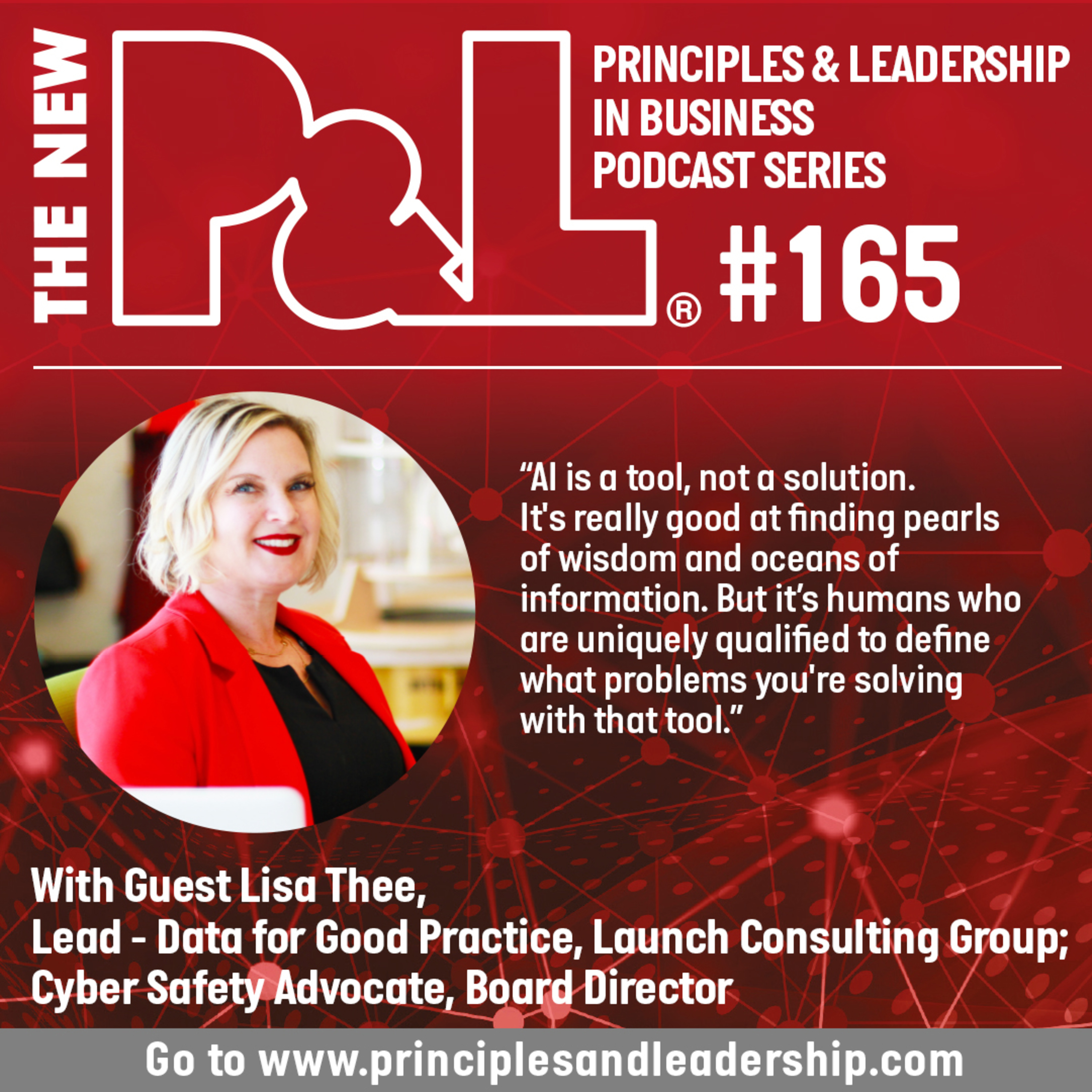 The New P&L speaks to Lisa Thee, Lead - Data for Good Practice, Launch Consulting Group; Cyber Safety Advocate, Board Director episode artwork