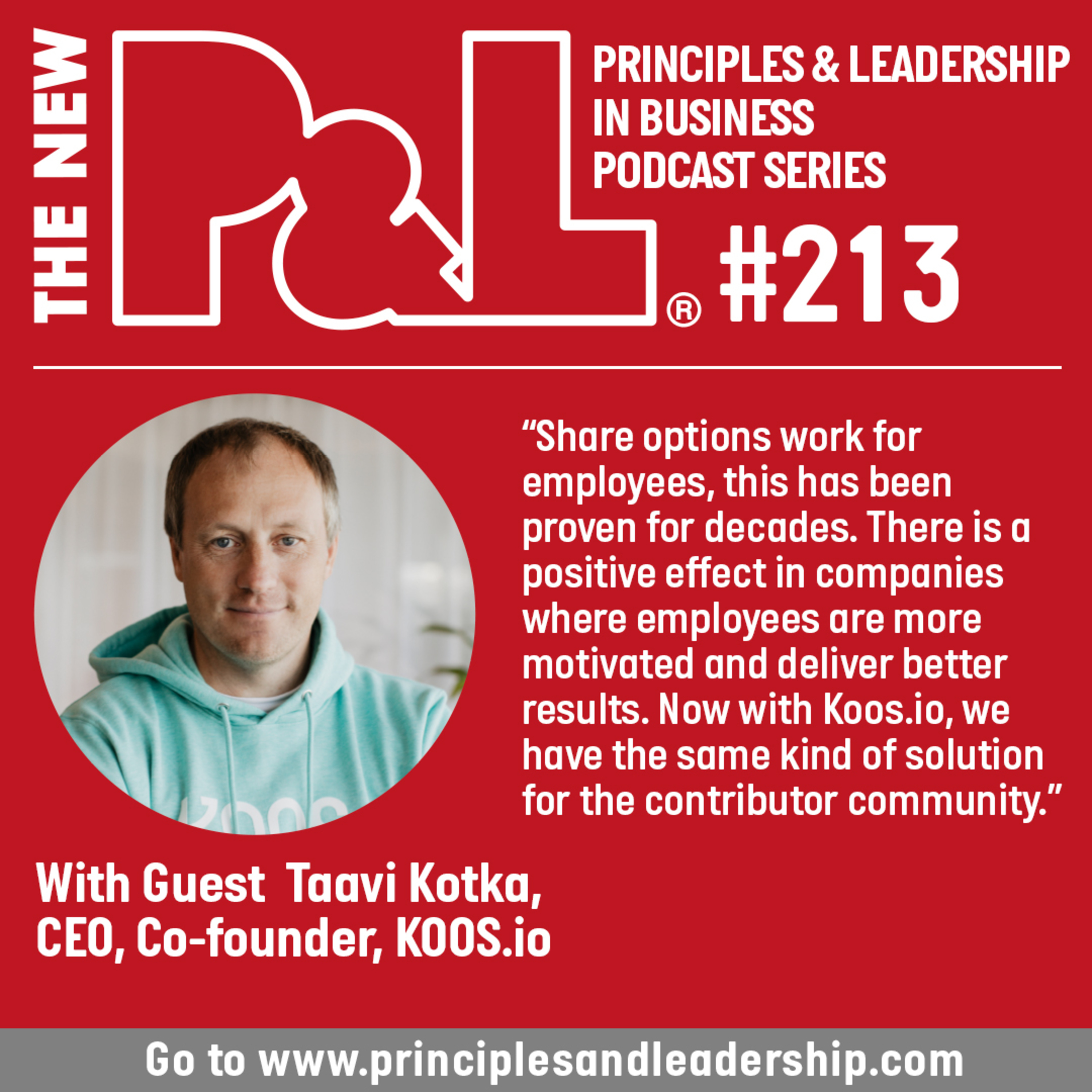 The New P & L - Principles and Leadership in Business