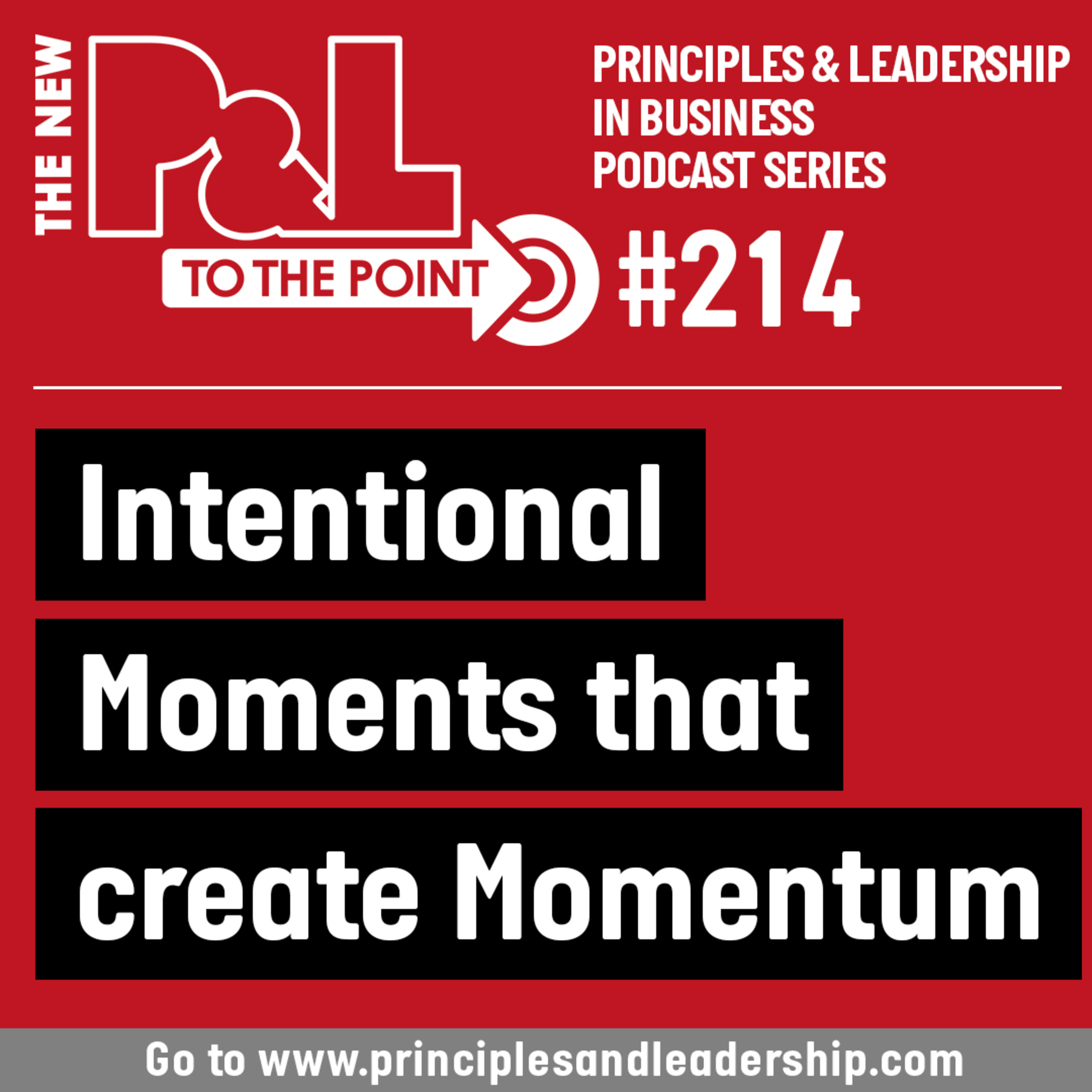 The New P&L TO THE POINT on Intentional Moments that create Momentum  episode artwork