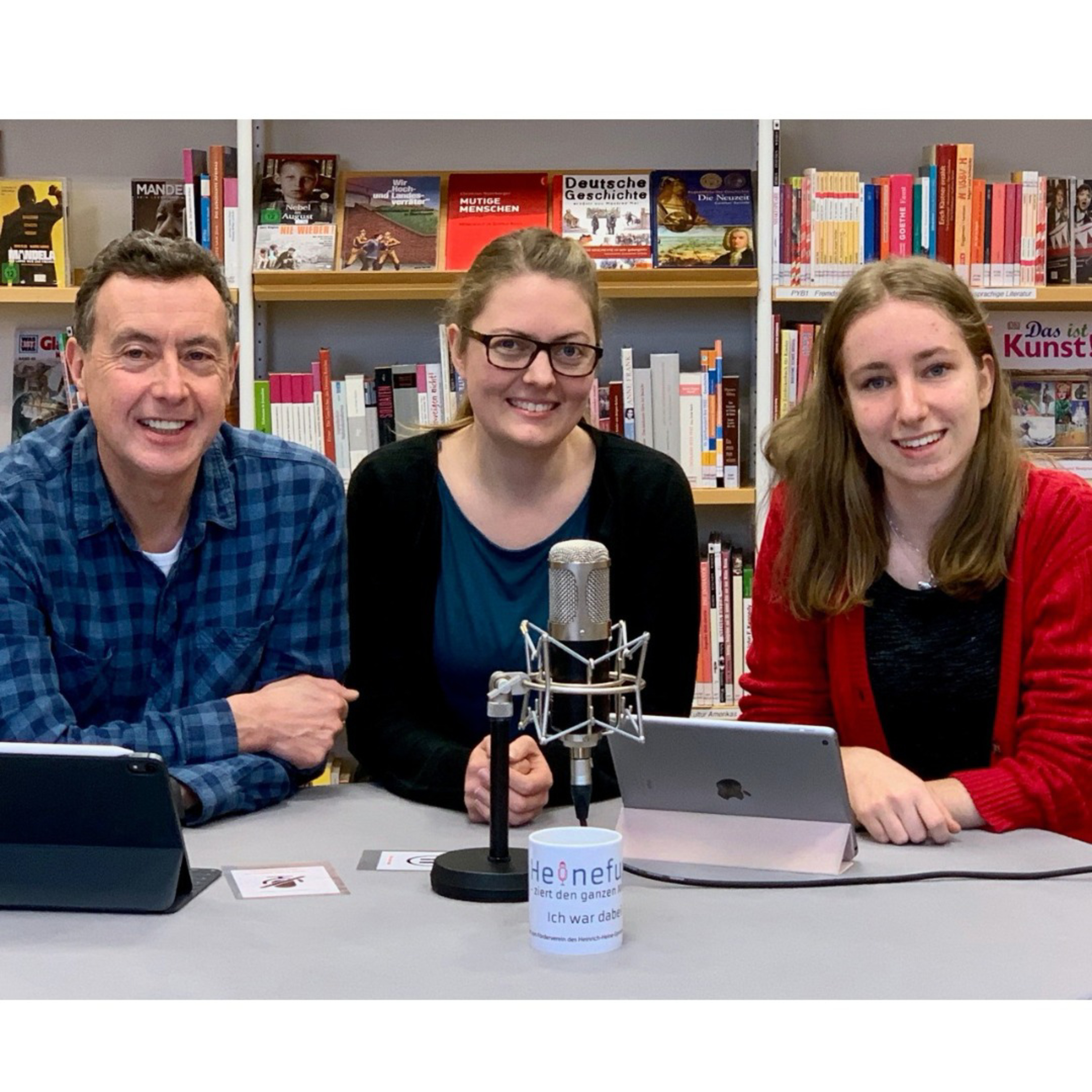 Heinefunk-Folge 015: Neu am Heine und sofort im Interview: Die Lehrerin Anja Hahn episode artwork