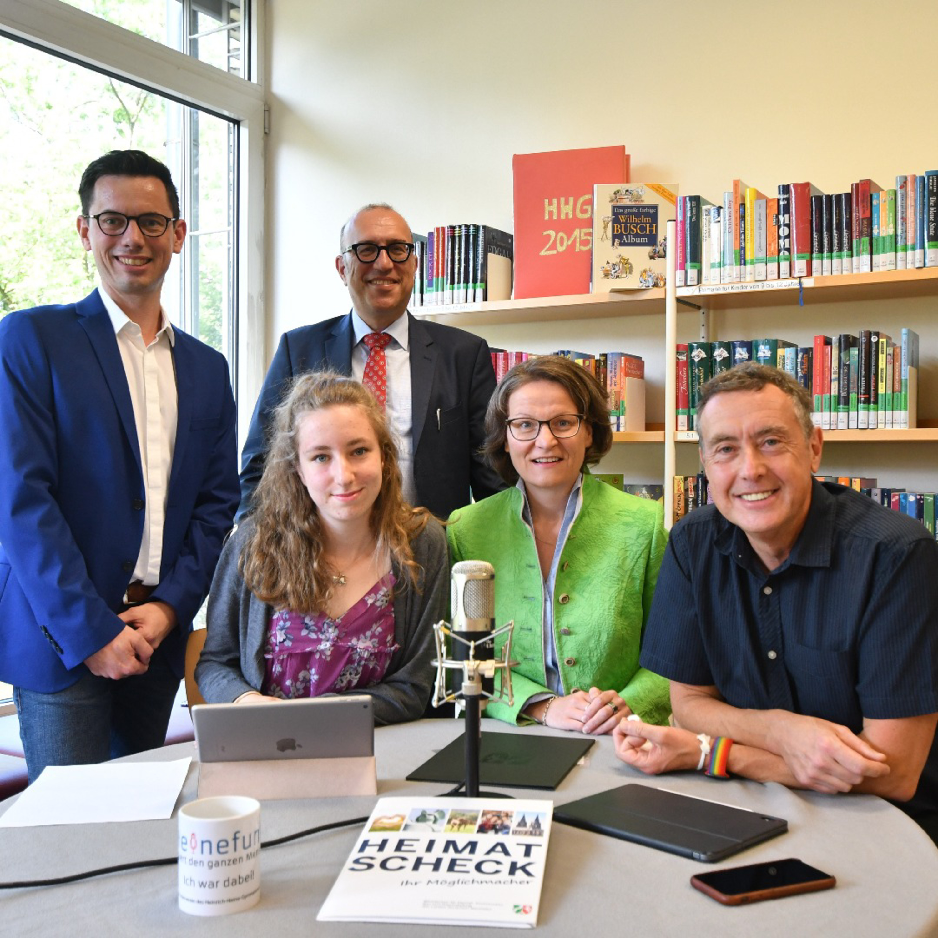 Heinefunk-Folge 028: Hoher Besuch im Heinefunk: NRW-Ministerin Ina Scharrenbach  episode artwork