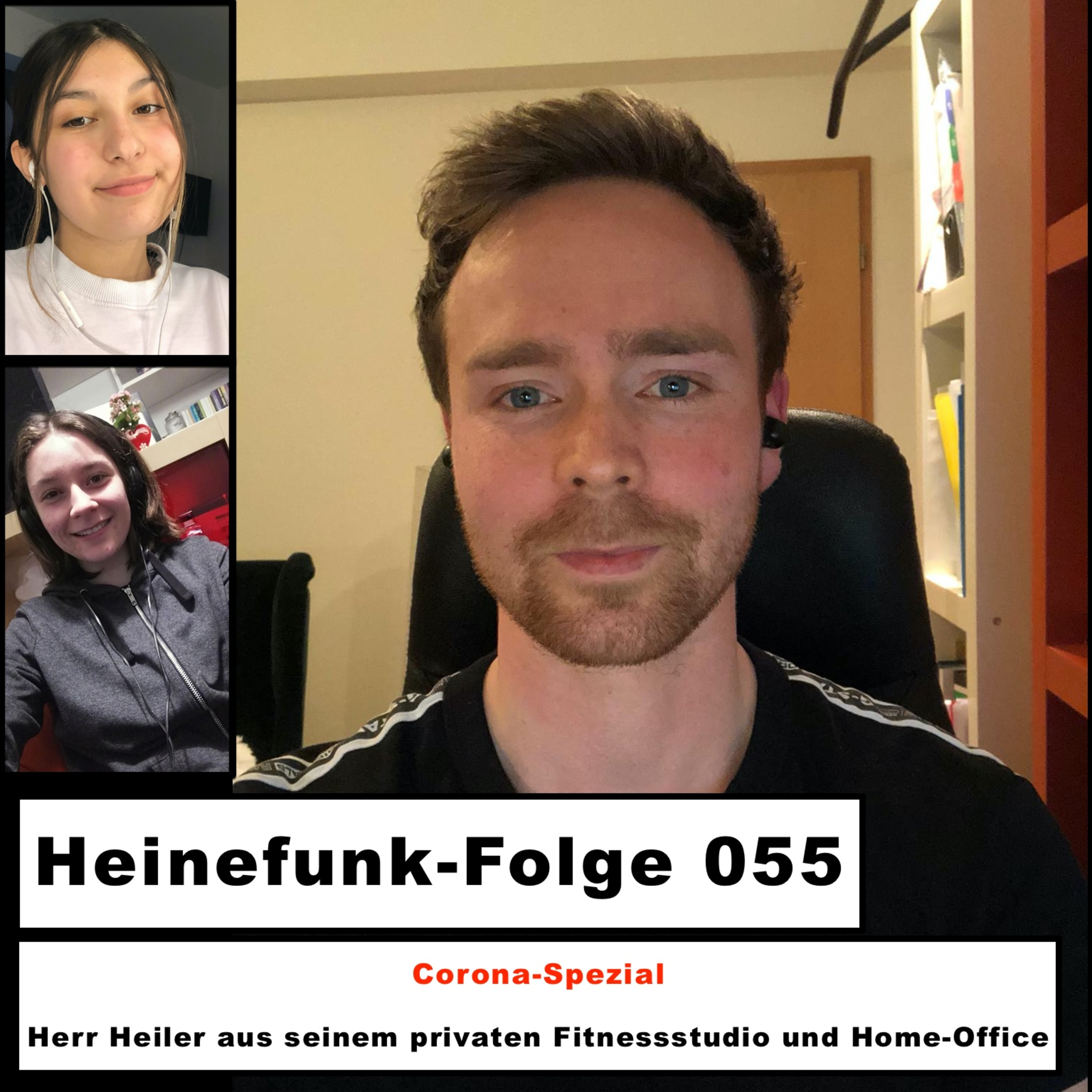 Heinefunk-Folge 055: Herr Heiler aus seinem privaten Fitnessstudio und Home-Office episode artwork