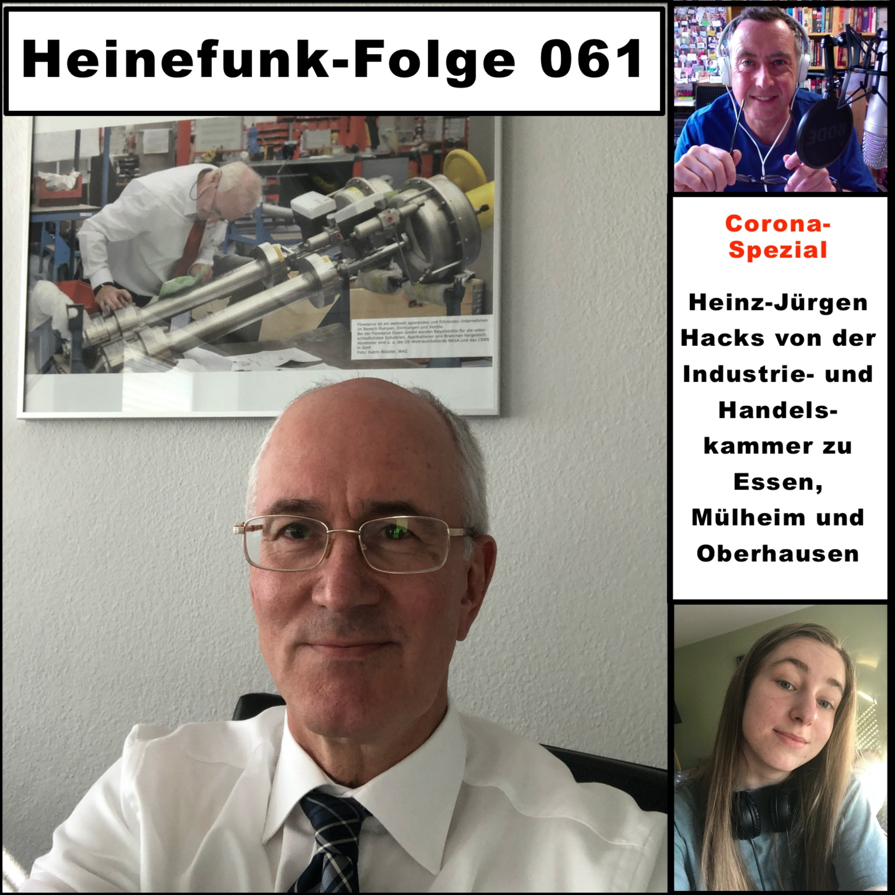 Heinefunk-Folge 061: Im Interview ist Heinz-Jürgen Hacks von der Industrie- und Handelskammer episode artwork