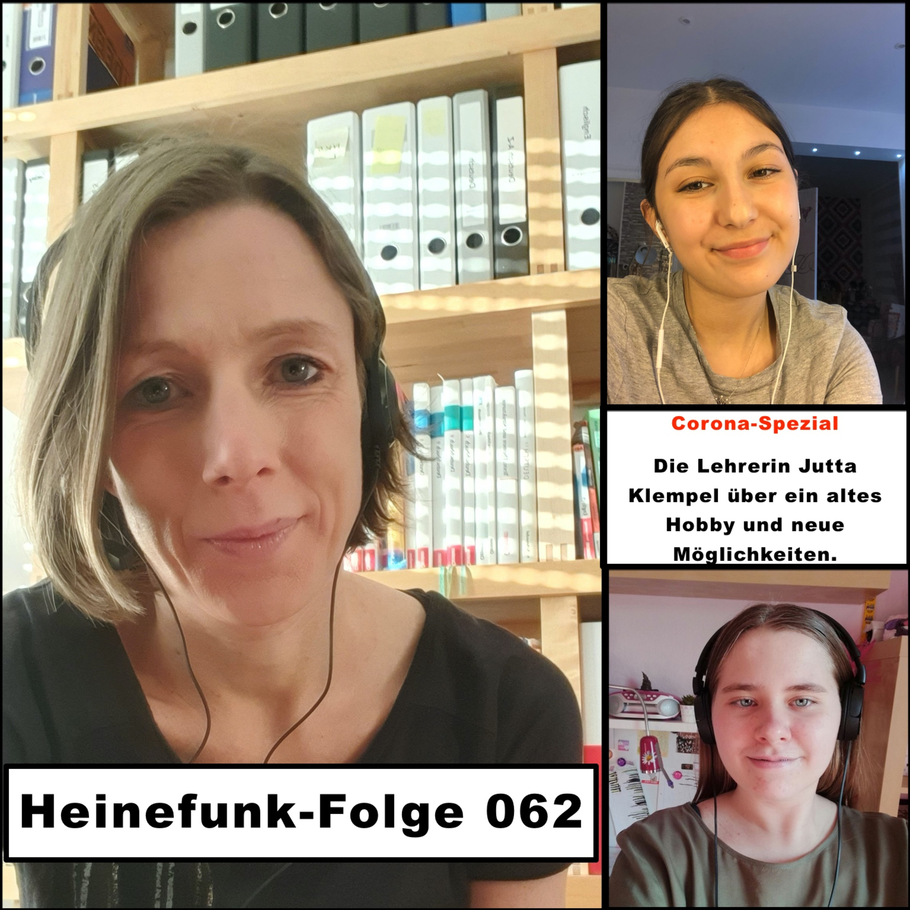 Heinefunk-Folge 062: Die Lehrerin Jutta Klempel im Gespräch über Gott, die USA und neue Entdeckungen episode artwork