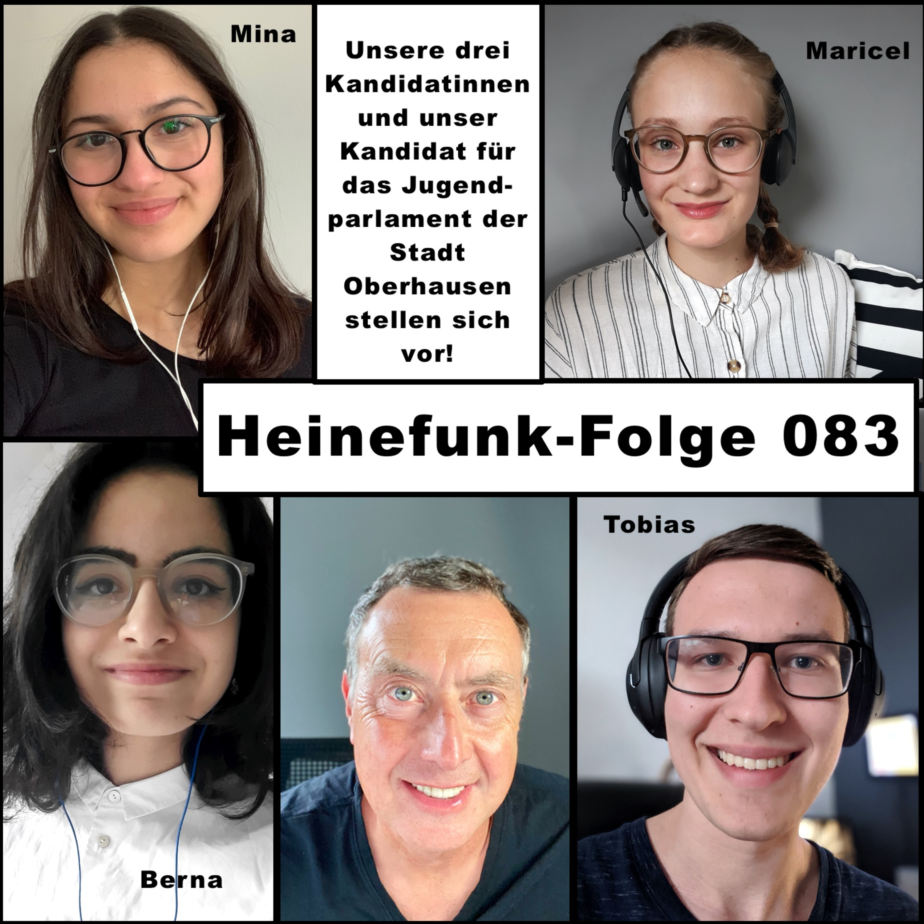 Heinefunk-Folge 083: Unsere Kandidaten für das Jugend-Parlament im Gespräch episode artwork
