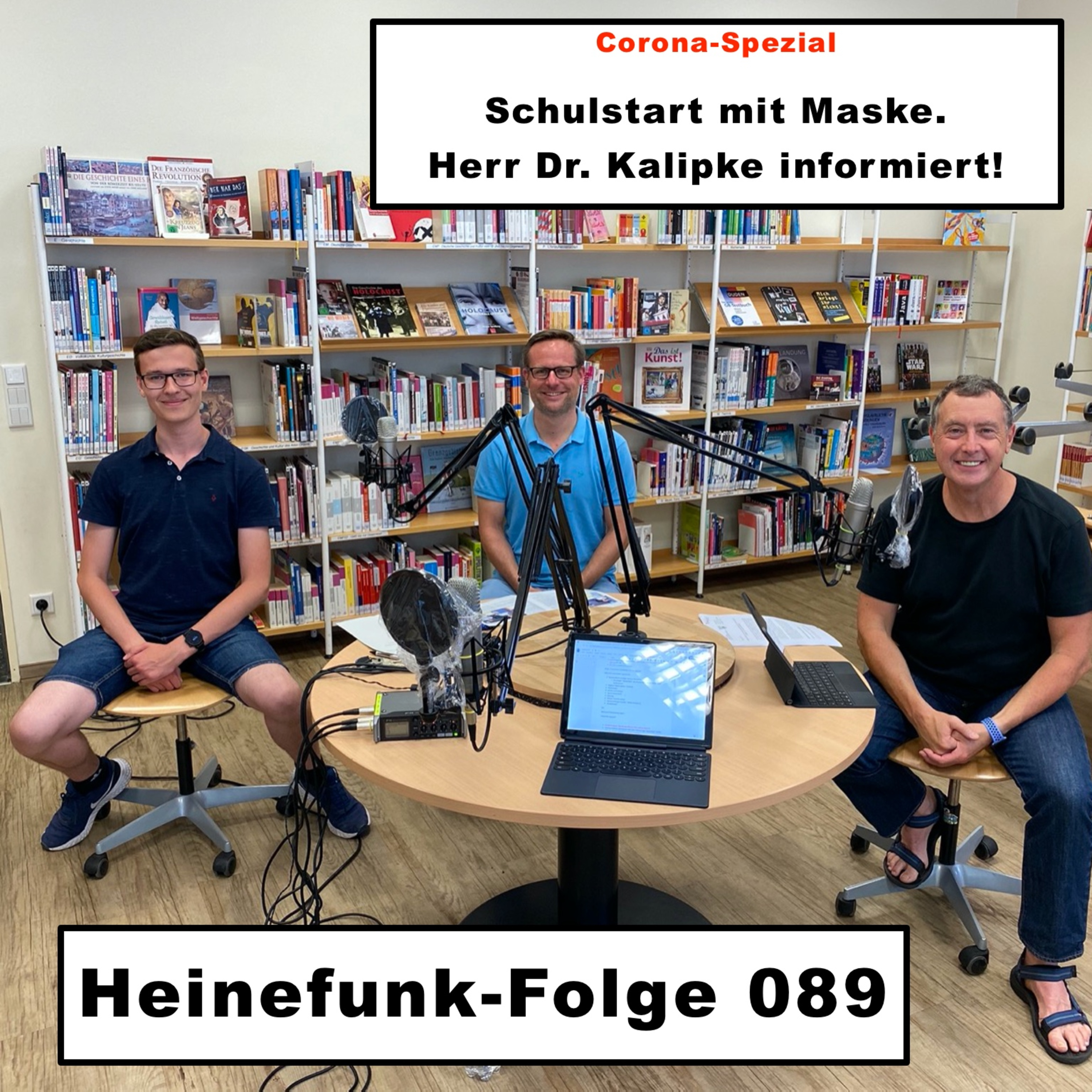 Heinefunk-Folge 089: Schulstart mit Maske. Dr. Kalipke informiert! episode artwork